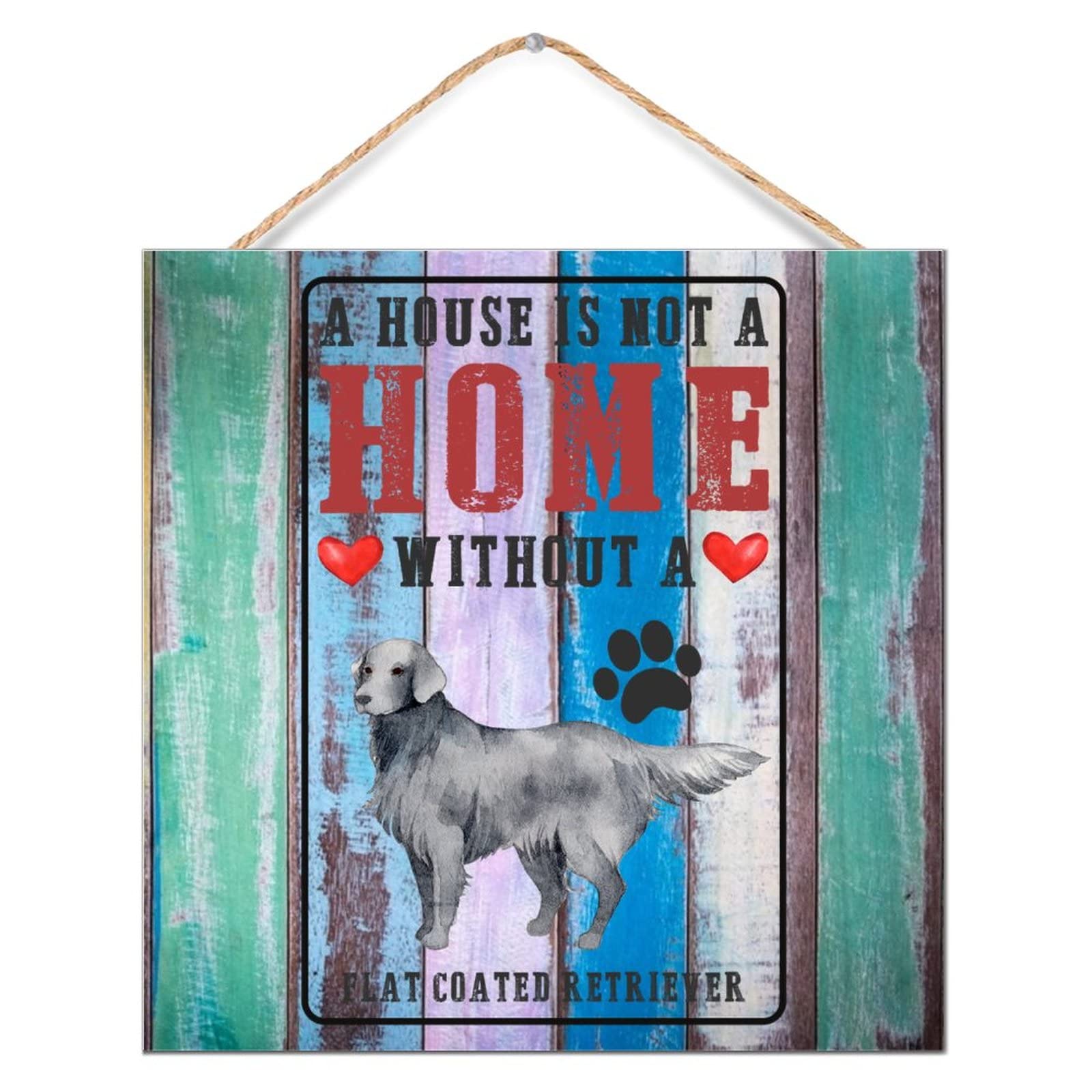 Vintage Wooden Plaque - 