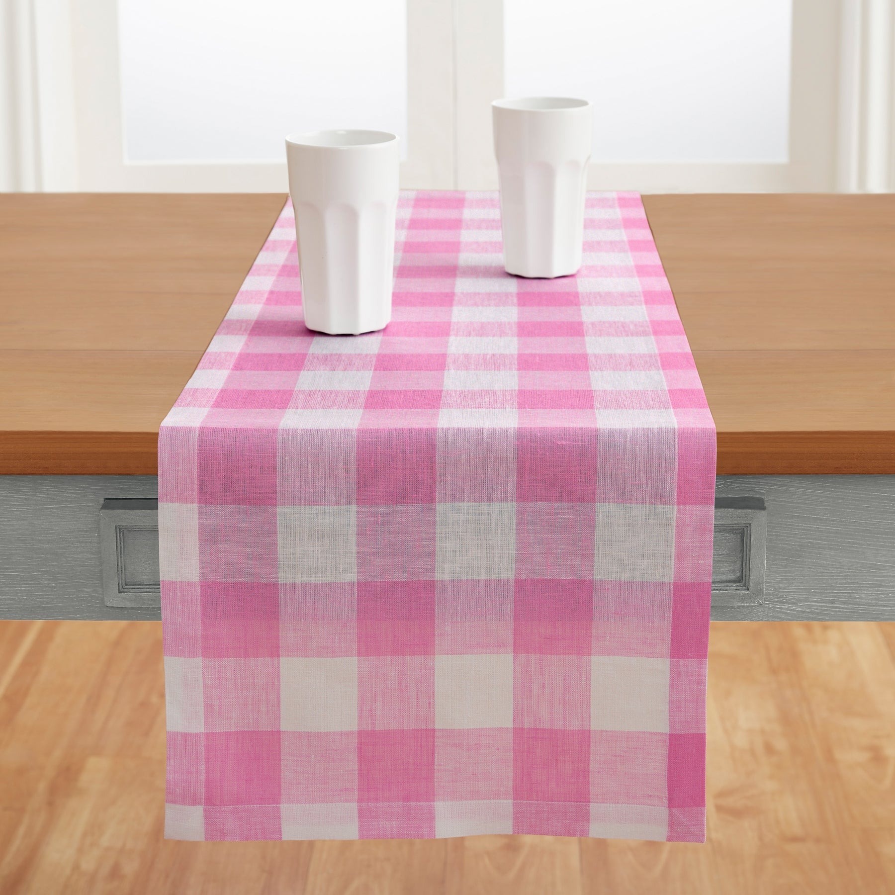 Buffalo Check Table Runner - Classic Red and Black Plaid Table Decor for Christmas, Thanksgiving & Farmhouse Dining - Perfect for Holiday Parties & Rustic Home Decor