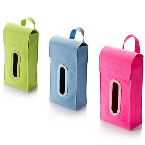 Durable Hanging Cuboid Tissue Box Case - Facial Napkin Tissue Dispenser Cover for Car, Home & Bathroom (28.5 x 14 x 7 cm) - Perfect for Vehicles, Living Rooms & Restrooms