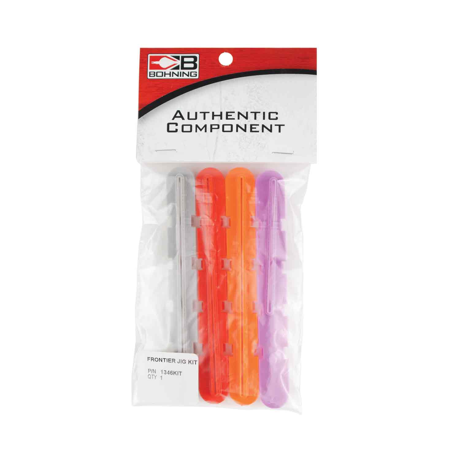 Bohning Frontier Fletching Clamp Insert Kit for Archery Arrows - Perfect for Bow Hunting, Target Practice & DIY Arrow Repair