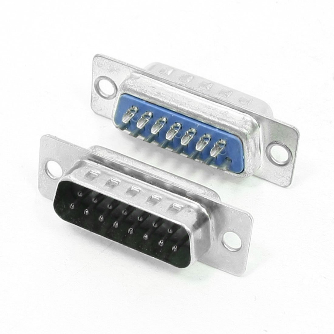 DB15 Male D-Sub Solder Connector 10-Pack for PC Accessories & Electronics