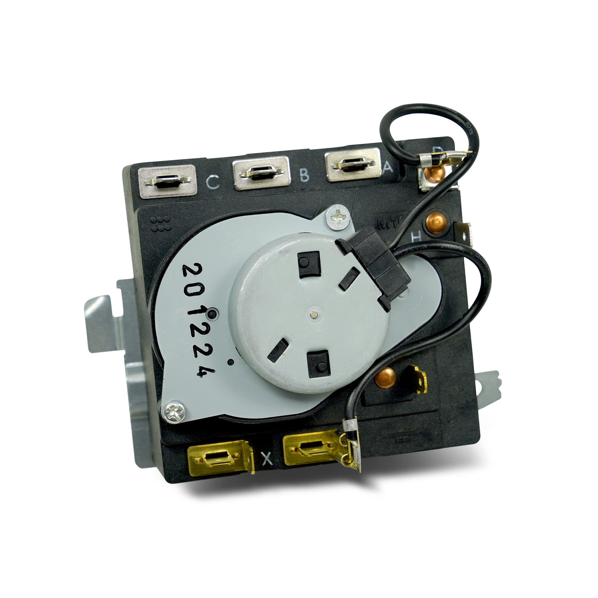 WE4M527 GE Dryer Timer Replacement - Compatible with GE Dryer Timer Switch WE4M365 2754526 PS3654187 - Durable Laundry Appliance Part for Home & Commercial Use