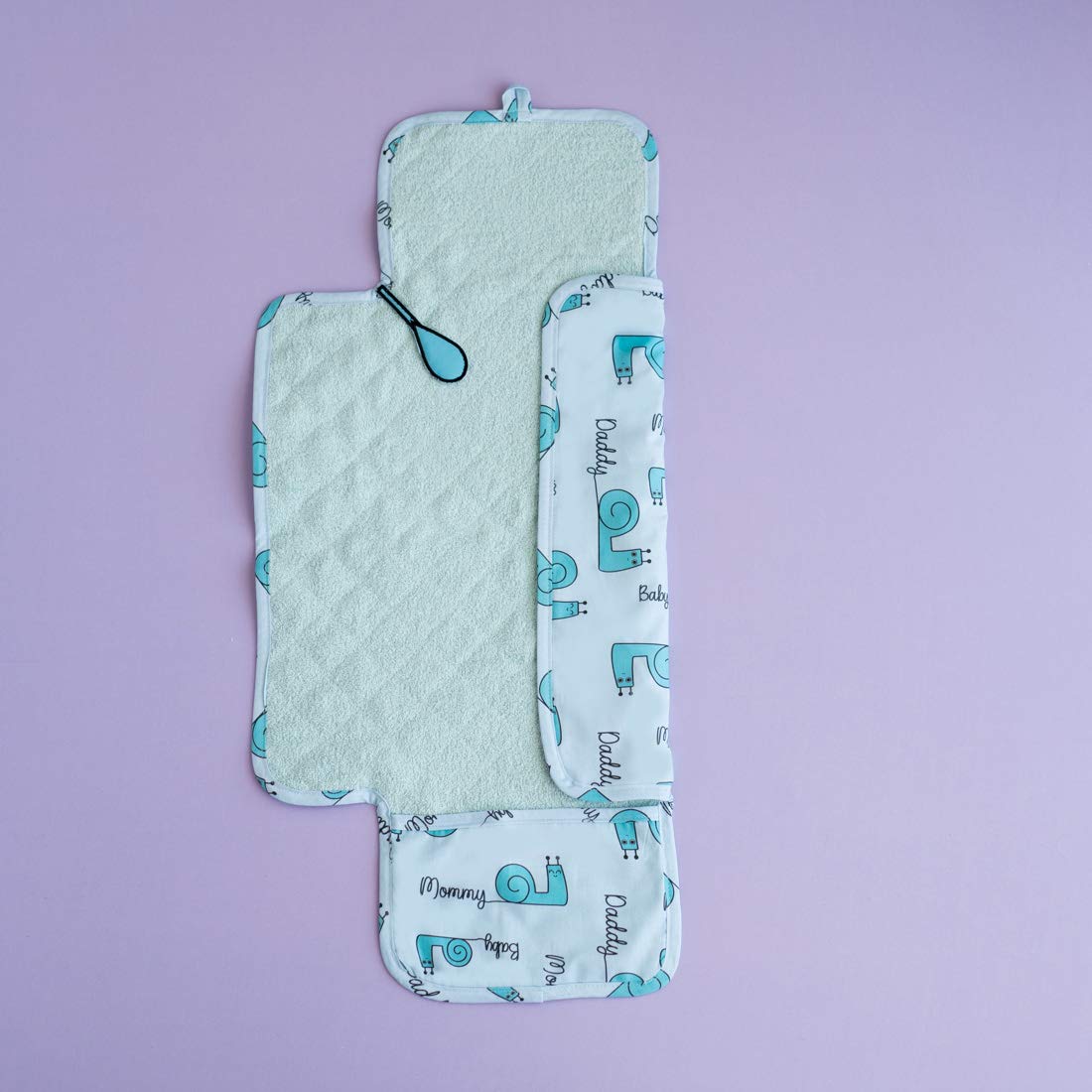 **Milk&Moo Sangaloz Baby Changing Pad - Waterproof, Portable & Foldable Diaper Mat for Travel & Nursery - Ultra Soft, Lightweight Design for On-the-Go Parents**    *(Perfect for Diaper Bags, Baby Showers, Daycare & Home Use)*