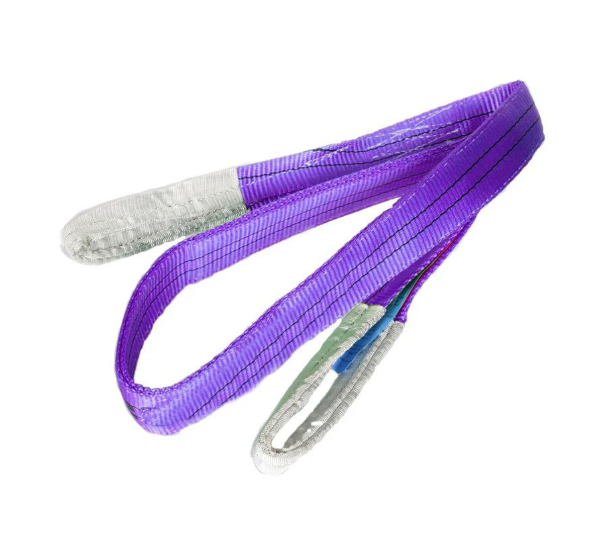 Liftking Heavy Duty Webbing Slings 1,000kg Capacity - Perfect for Construction, Towing & Industrial Lifting