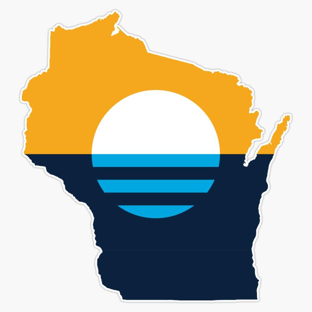 Milwaukee Wisconsin Decal - Premium Vinyl Bumper Sticker 5 Inch - Waterproof & Durable for Cars, Trucks, Laptops & Coolers (Perfect for Travel, Gifts & Local Pride)