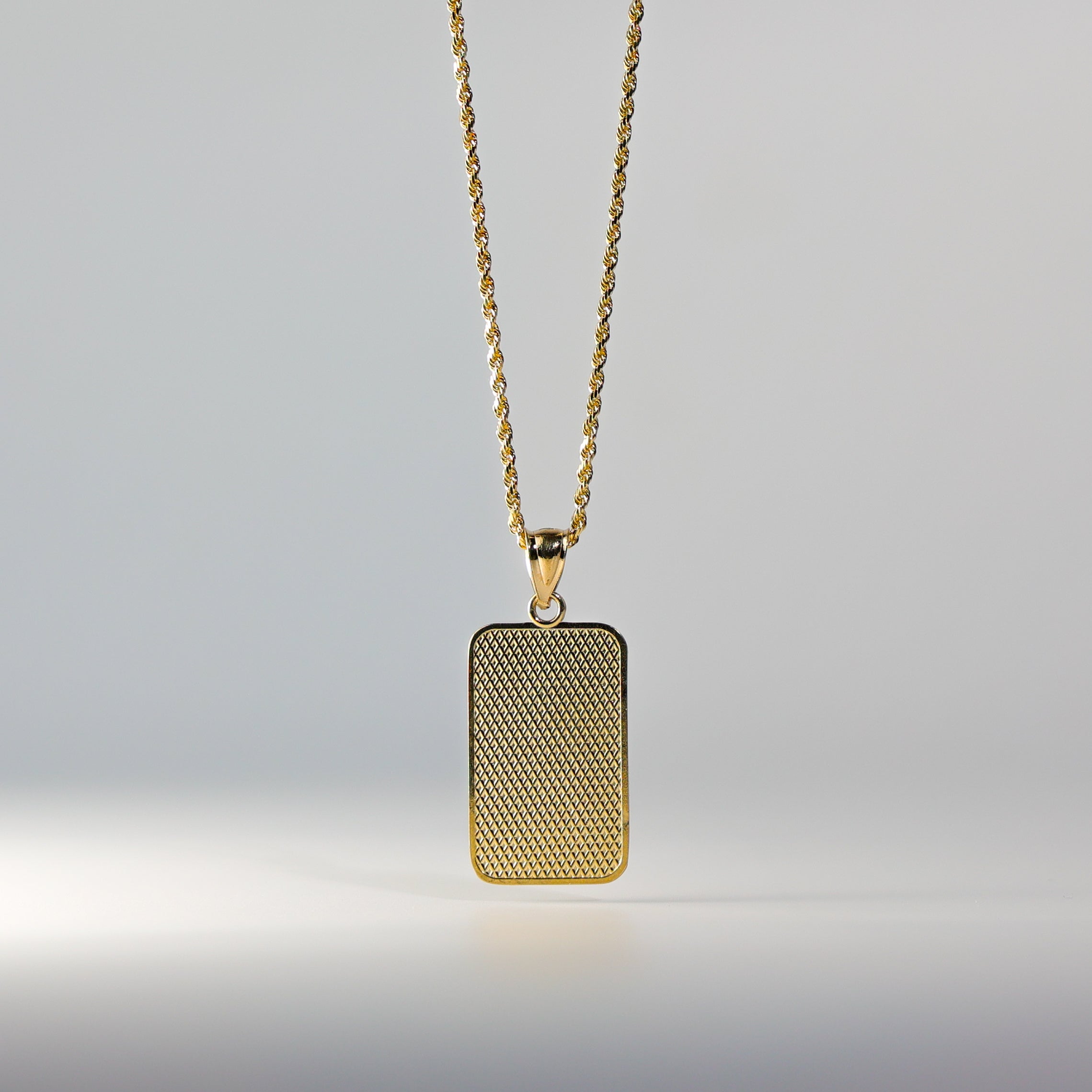 PT1856 Gold Dad Pendant Necklace for Men - Elegant Father's Day Gift, Birthday Present, or Special Occasion Jewelry
