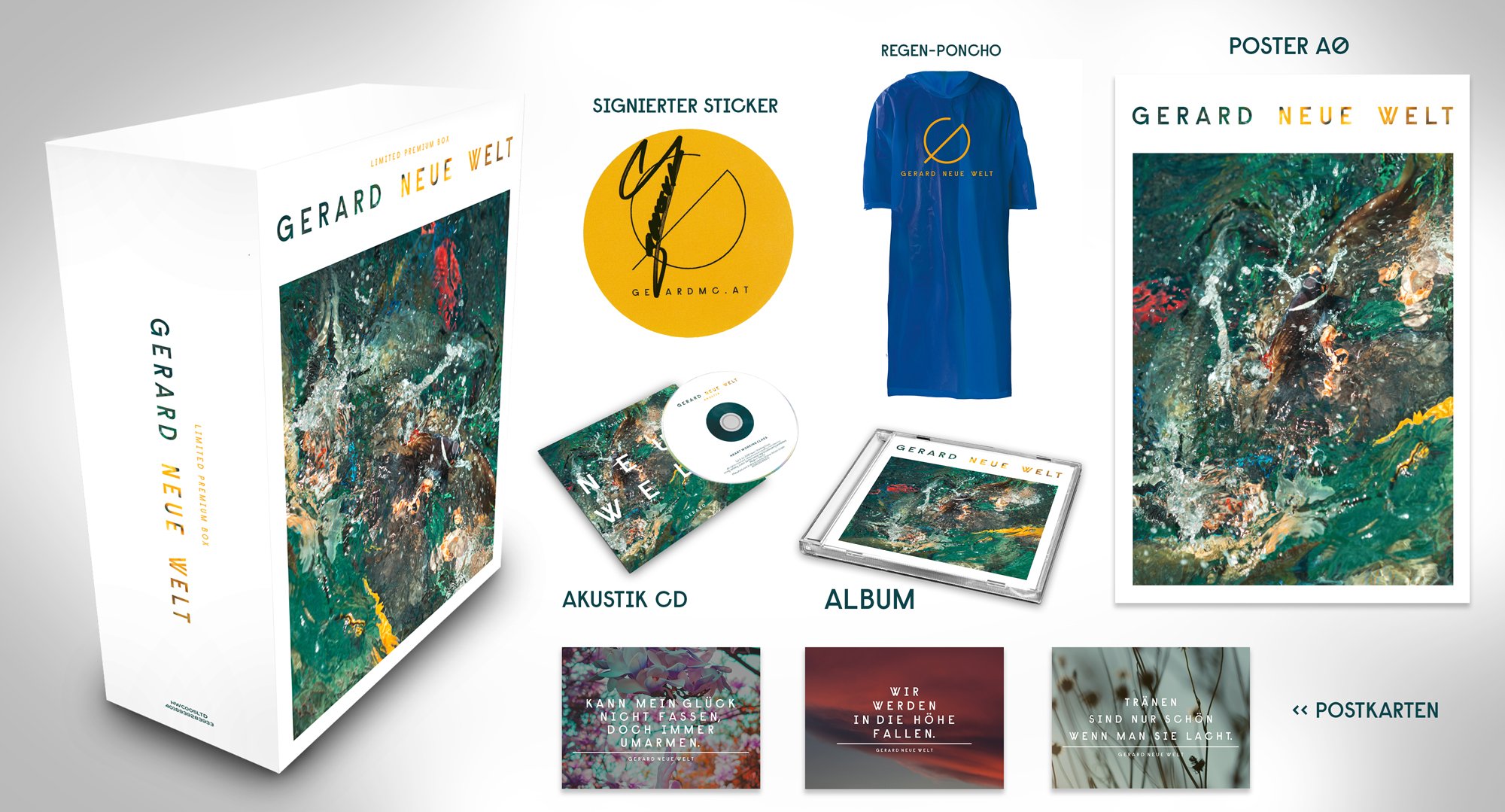 Neue Welt Limited Edition Fan Box - Exclusive Collectible for Music Lovers & Gift Ideas