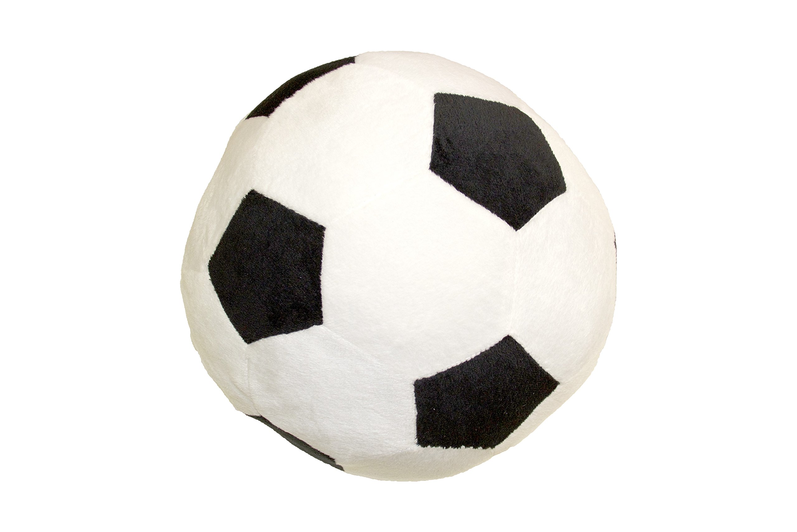 Kids Soccer Ball Shaped Decorative Pillow - Soft Home Decor for Children's Room, Nursery, Playroom & Birthday Gifts