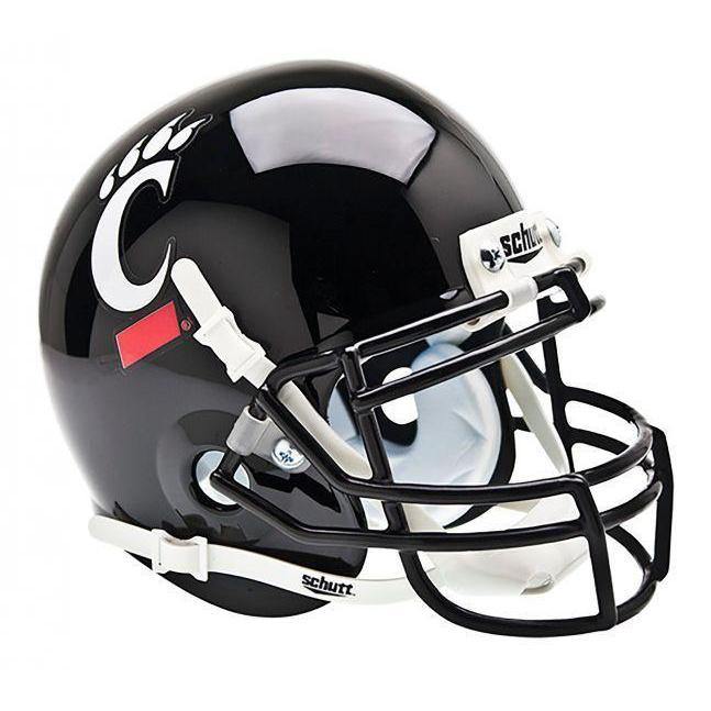 Cincinnati Bearcats College Football Collectible Mini Helmet - Authentic Replica with Display Stand - Perfect for Fans, Collectors & Game Room Decor - FANZ Collectibles