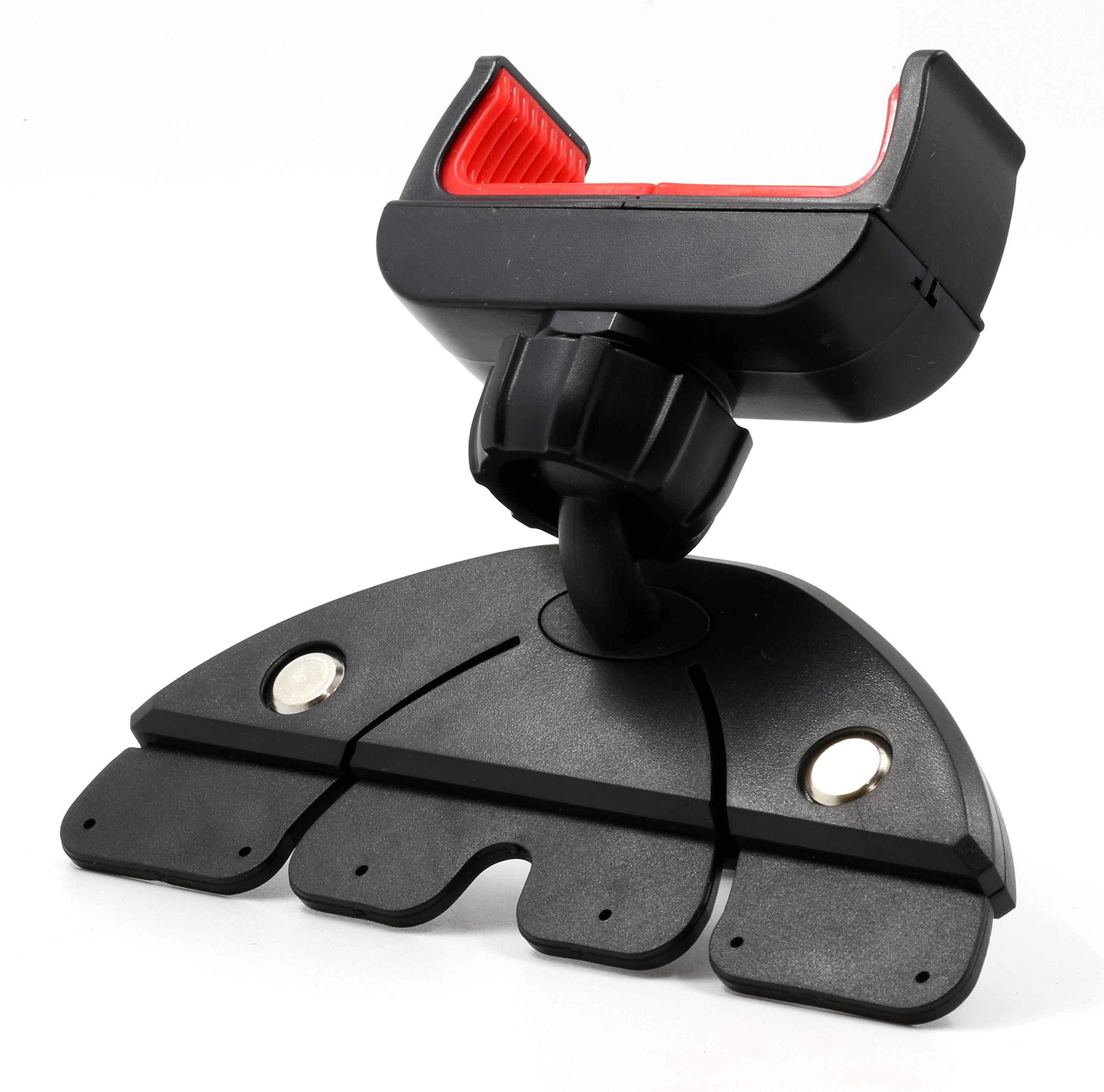 Universal Thin Clamp Car CD Slot Phone Mount Holder for iPhone, Samsung Galaxy, LG, Sony & Android Phones - Secure Dash Dock for GPS, MP3 & Hands-Free Driving