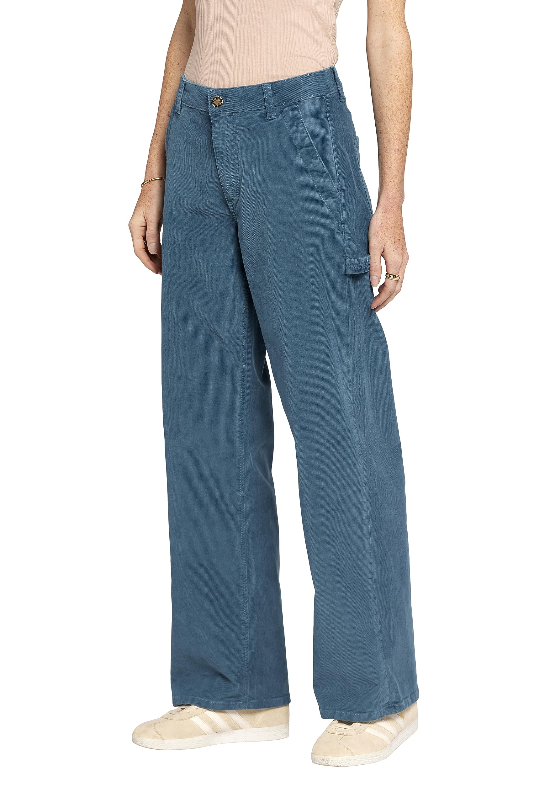 Current/Elliott Women's The Painter Wide Leg Jean - Relaxed Fit High Waist Denim Pants for Women | Comfortable Casual & Office Wear | Perfect for Everyday Style and Work Outfits