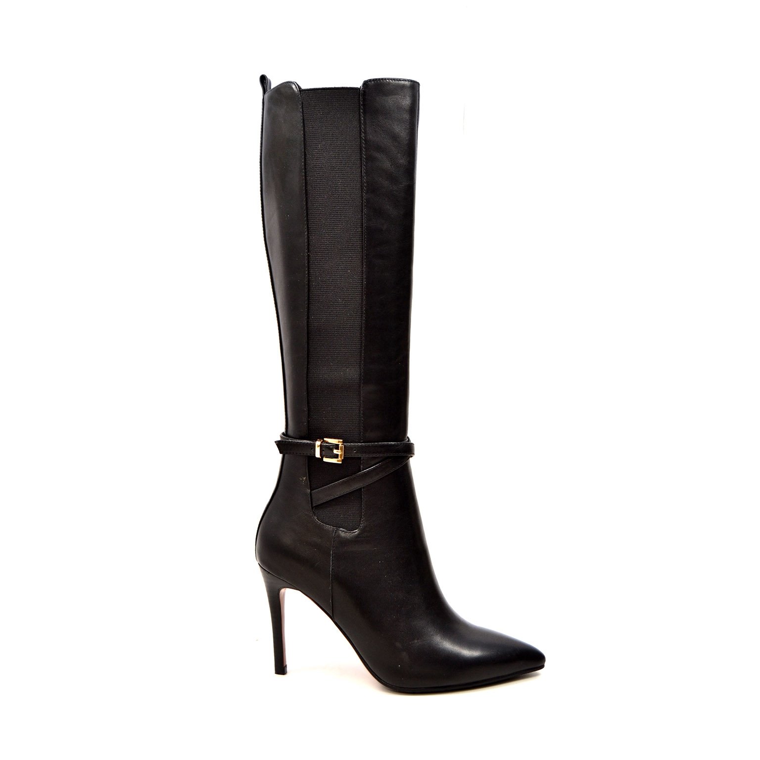 Noosh Women's Extra-Slim Calf Leather Dress Boots (12