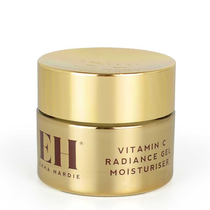 Emma Hardie Vitamin C Radiance Gel Moisturizer - Brightening Face Cream with Antioxidants for Glowing Skin | Day & Night Hydration for All Skin Types | Perfect for Morning Routine & Anti-Aging Care