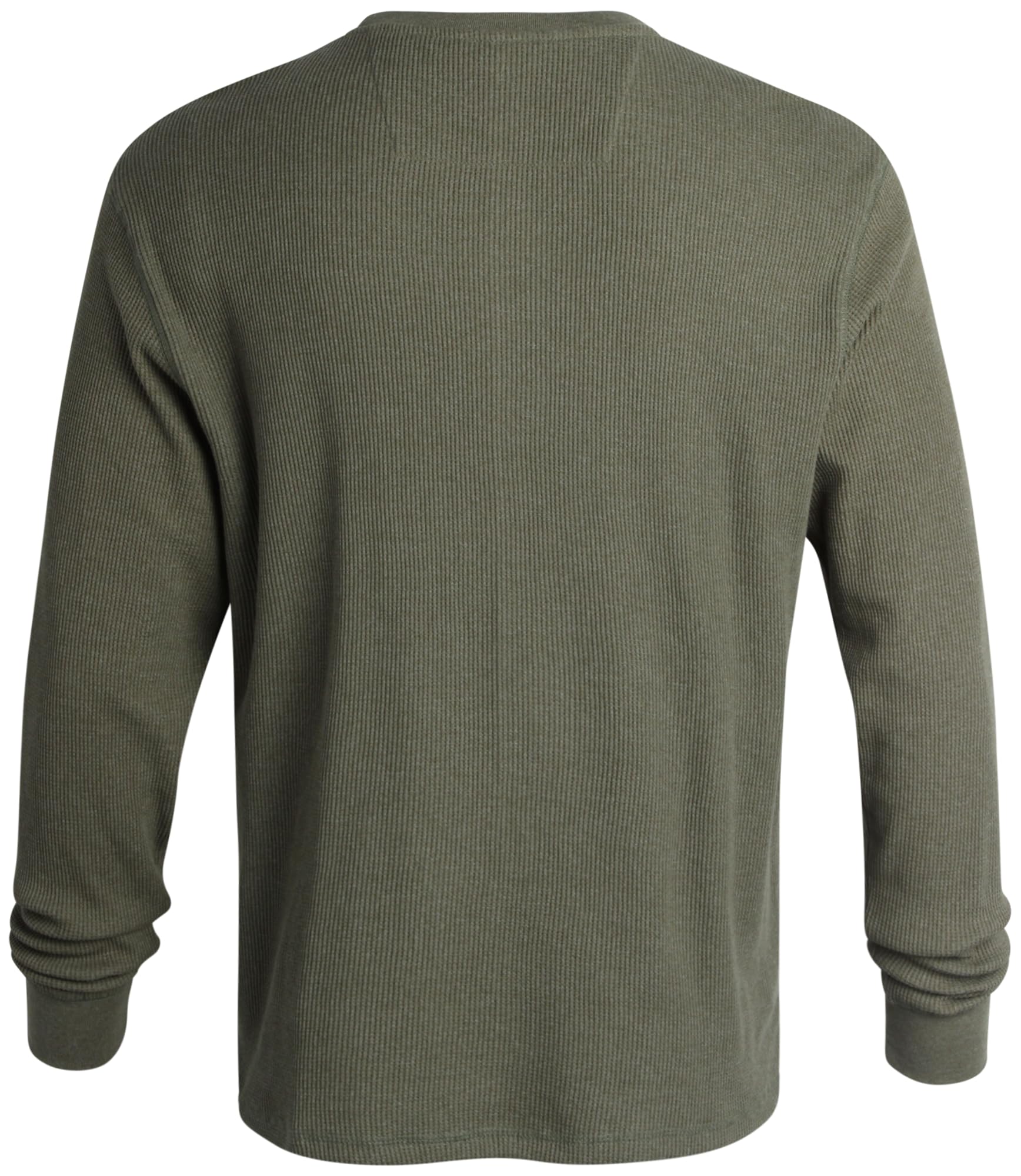 Chaps Men's Long Sleeve Thermal Shirt - Soft Waffle Knit Crewneck Casual Shirt for Men (Sizes M-XXL) - Perfect for Fall Layering, Winter Warmth & Outdoor Activities