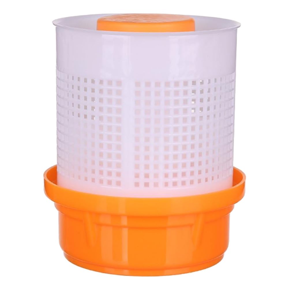 Portable Food Dehydrator for Fruits & Vegetables - Manual Potato Press, Lemon Squeezer & Salad Dryer - Perfect for Camping, Hiking & Healthy Snacks