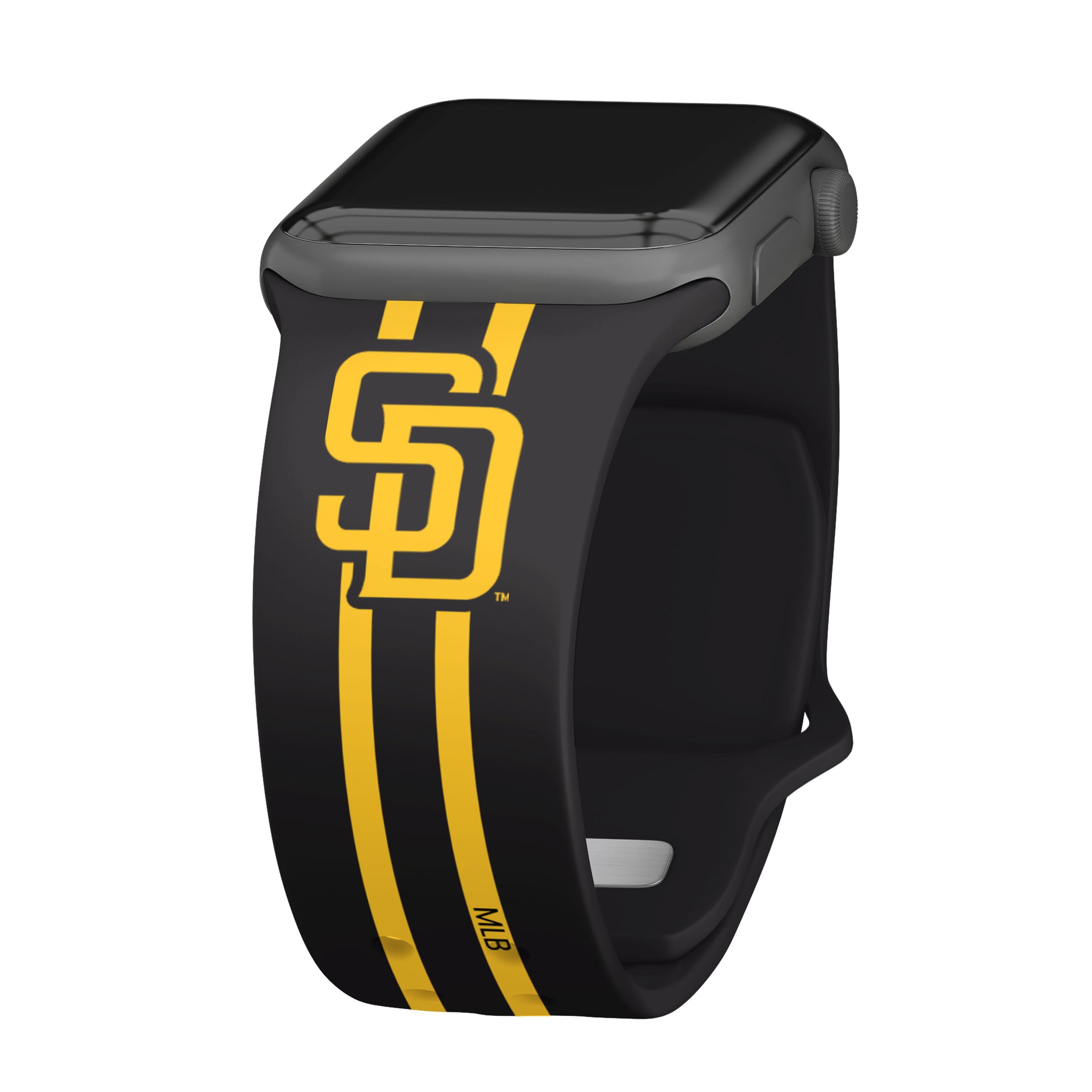 San Diego Padres Apple Watch Band - HD Game Time Sports Strap Compatible with All Apple Watch Models - Perfect for Baseball Fans & Game Day Accessories