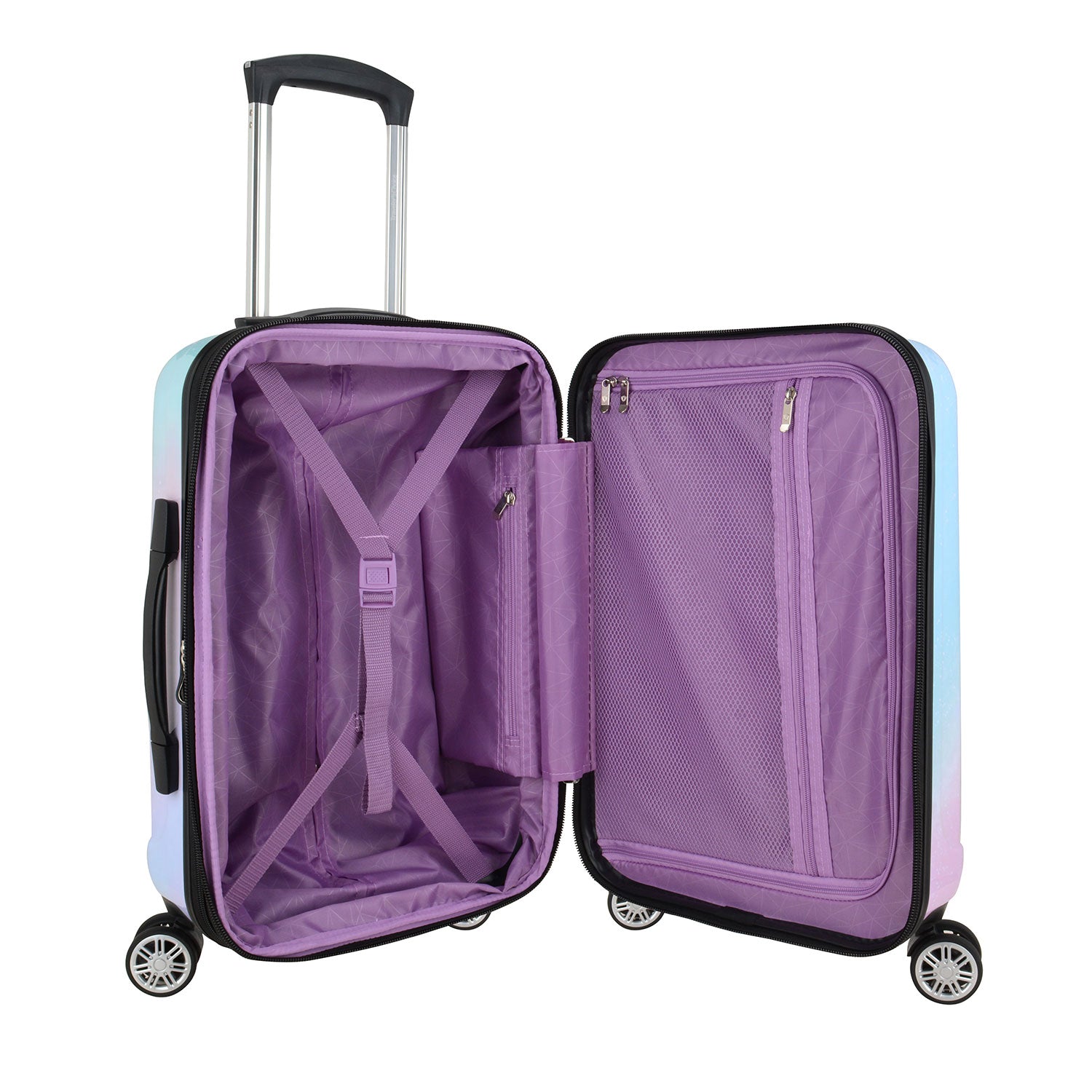 Ruma II Carry On Luggage - Lightweight Hardshell Suitcase with Spinner Wheels for Travel | Perfect for Airplane Cabin & Weekend Getaways