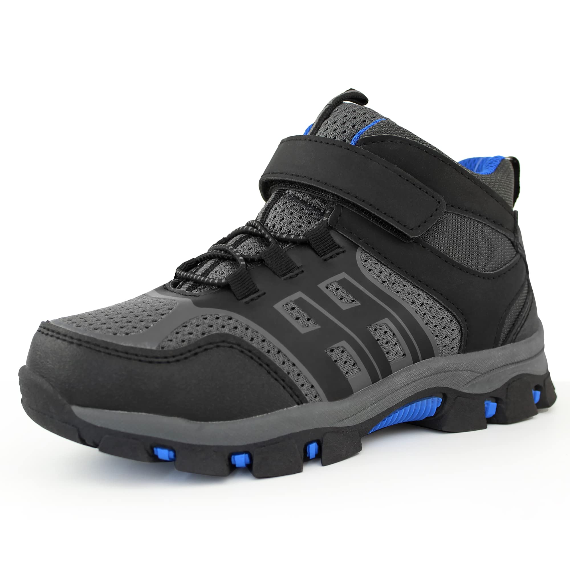 Tobfis Kids Outdoor Hiking Boots - Waterproof Ankle Trekking Shoes for Boys & Girls (Toddler/Youth) - Perfect for Camping, Hiking & Outdoor Adventures