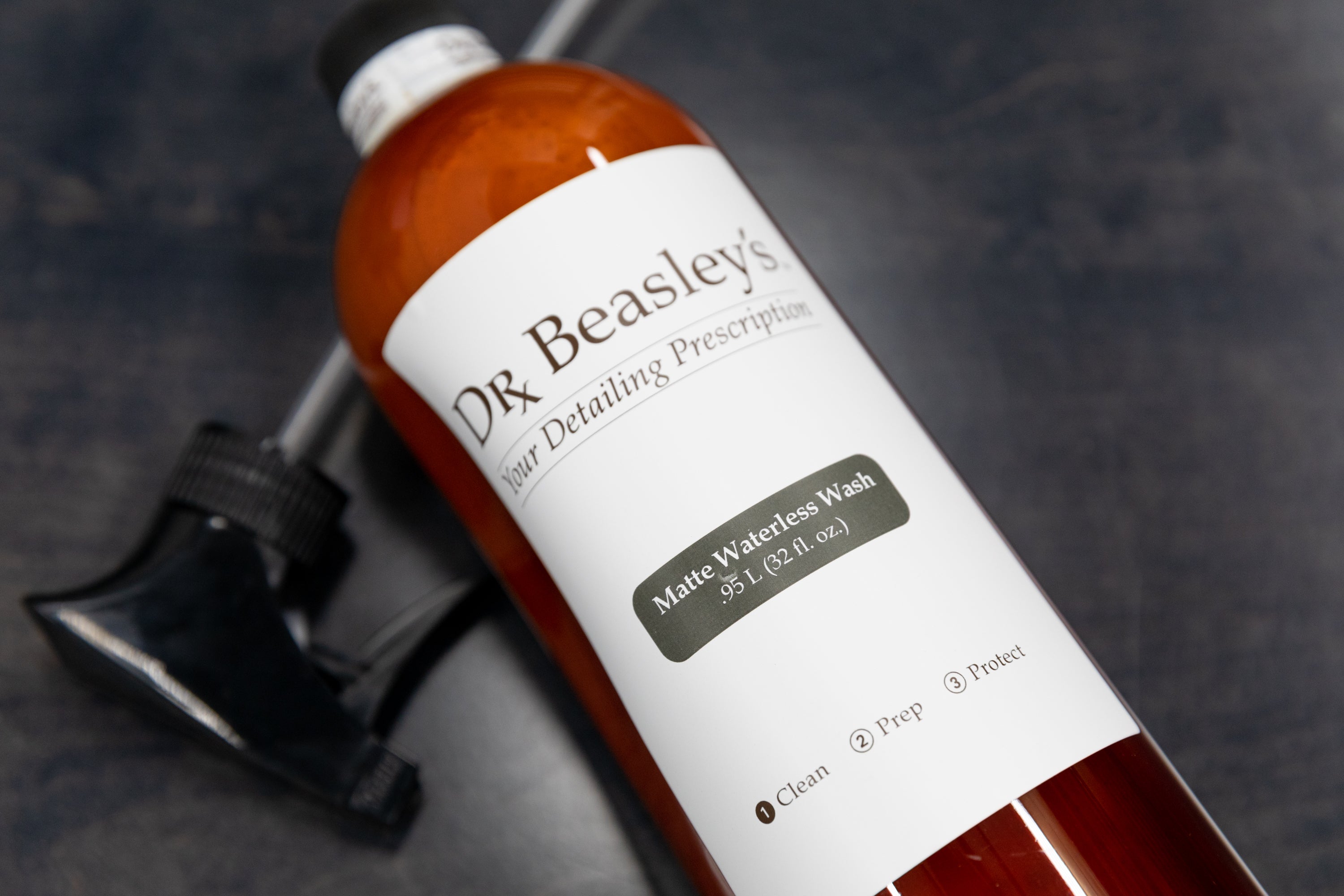 Dr. Beasley's Matte Waterless Wash - Quick & Easy Car Cleaning Solution for Matte Paint - Perfect for Road Trips, Car Shows & Daily Maintenance
