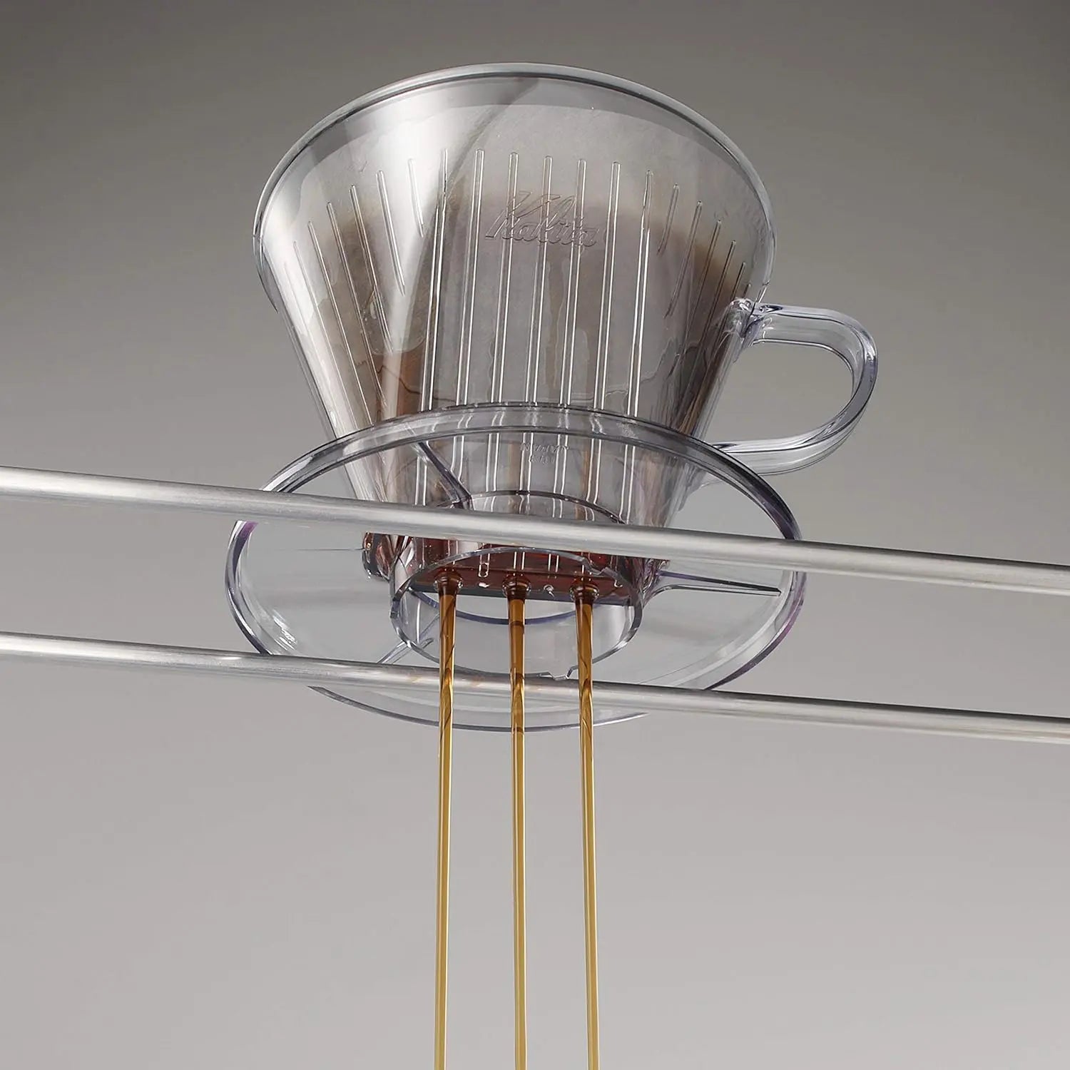 Premium Kalita AS Resin Wide Brim Coffee Dripper - Perfect for Pour Over Brewing at Home, Office & Specialty Coffee Shops