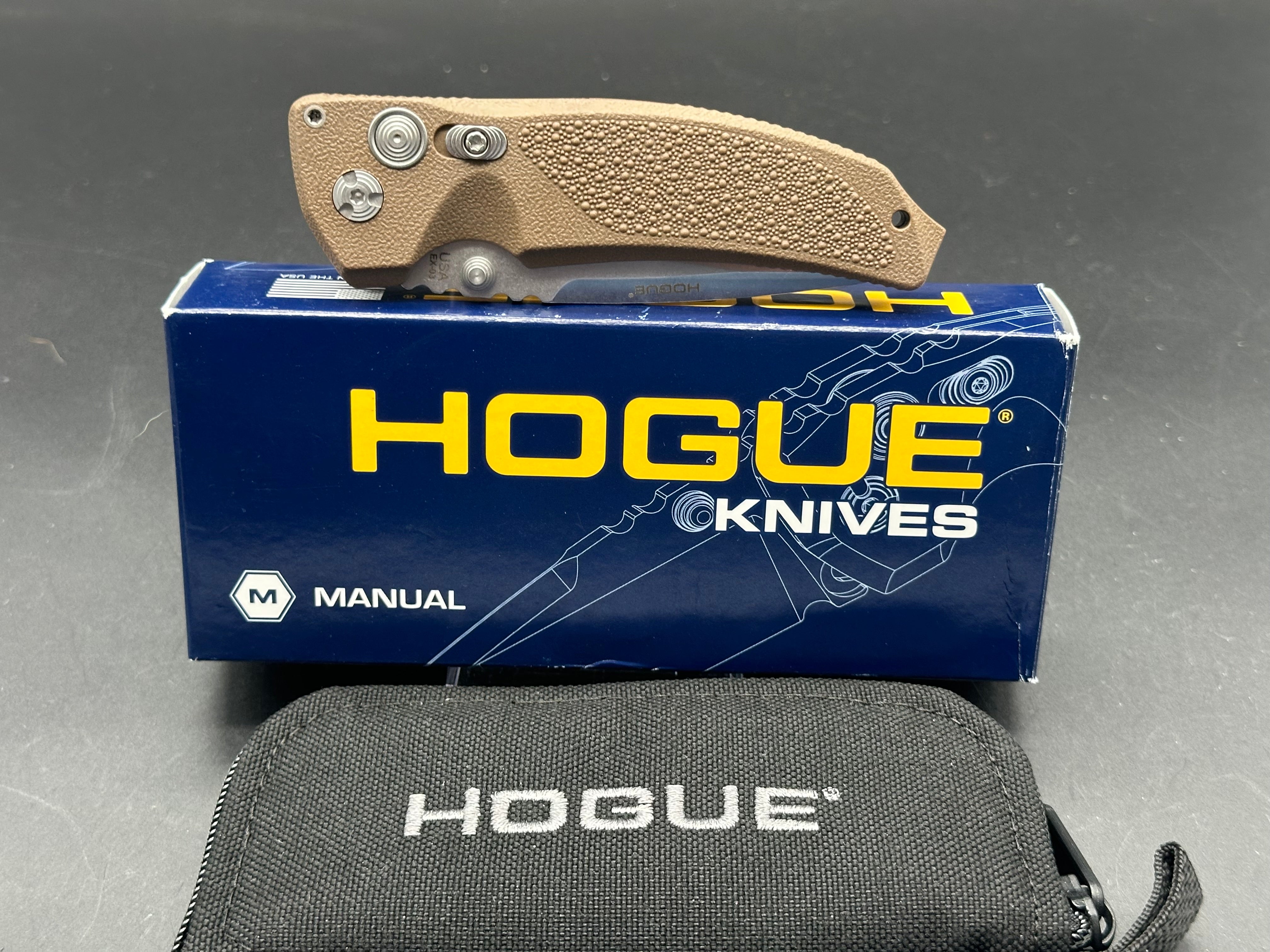 Hogue EX-A03 Elishewitz Manual Folding Knife - 3.5