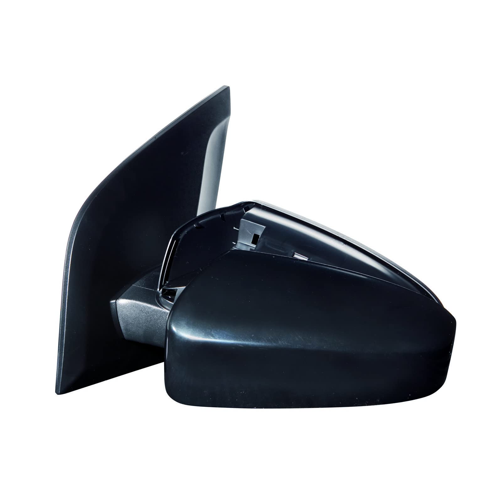 HEADLIGHTSDEPOT Replacement Side Mirror Compatible with 2007-2012 Nissan Sentra - Left Driver Side Manual Adjustable Mirror (Paint to Match) - Perfect for Parking & Blind Spot Safety