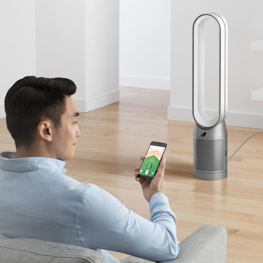 Refurbished Dyson TP07 Air Purifier & Tower Fan with HEPA Filter - Official Outlet, 1 Year Warranty - Perfect for Bedrooms, Living Rooms & Offices