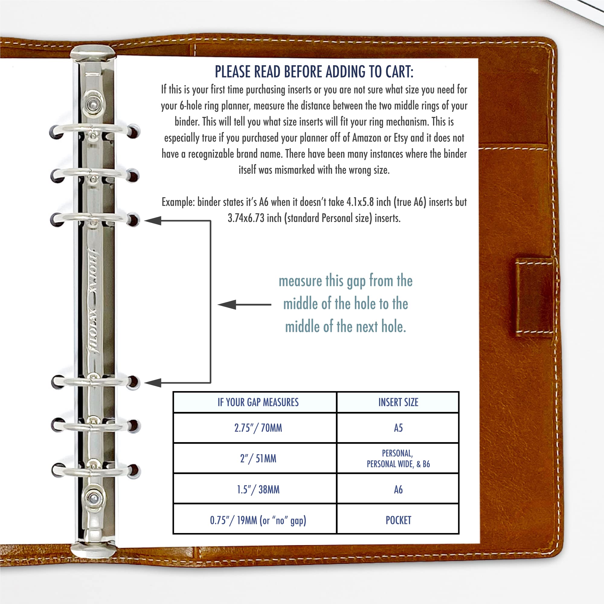 2025 Monthly Planner Refill - January to December Pocket Calendar, 3.2