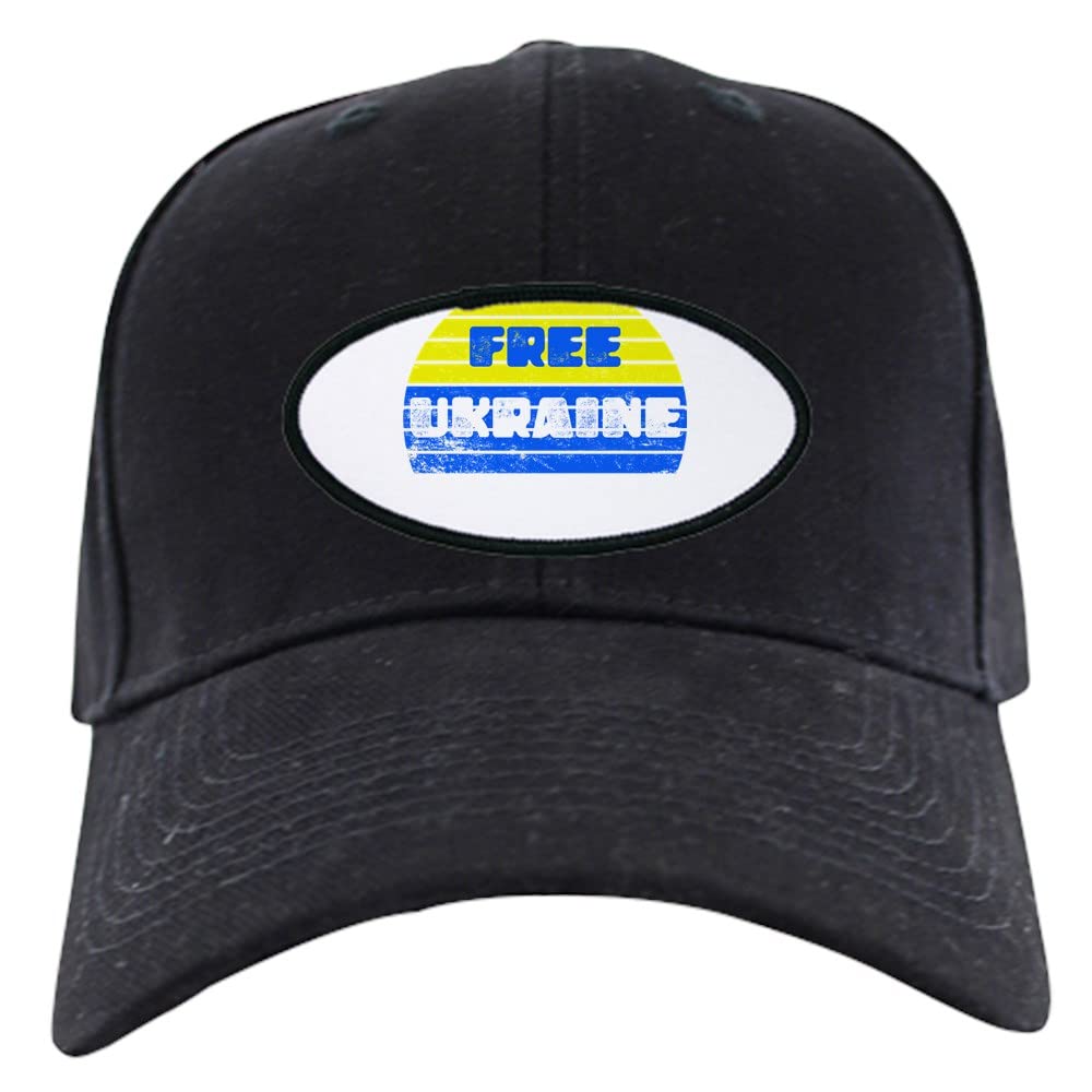 Free Ukraine Baseball Hat - Novelty Black Cap for Men & Women - Support Ukraine with Stylish Unisex Hat for Casual Wear & Outdoor Activities