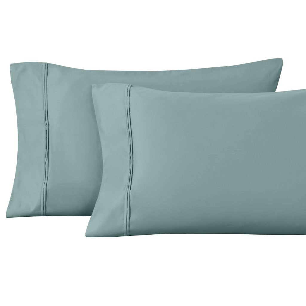 Premium 1200 Thread Count Egyptian Cotton Pillowcase Set - 2 Piece, Ultra Soft & Breathable for a Luxurious Sleep Experience | Perfect for Bedroom, Hotel, and Home Decor