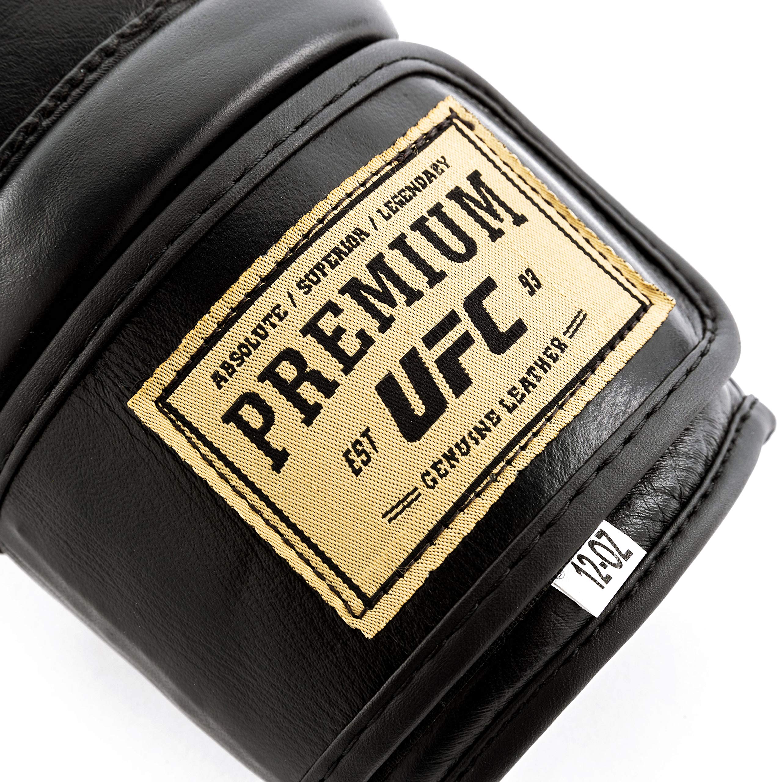 UFC Pro Champ Hook & Loop Training Gloves - Premium MMA Stand Up Sparring Gloves for Boxing, Kickboxing & Muay Thai Practice