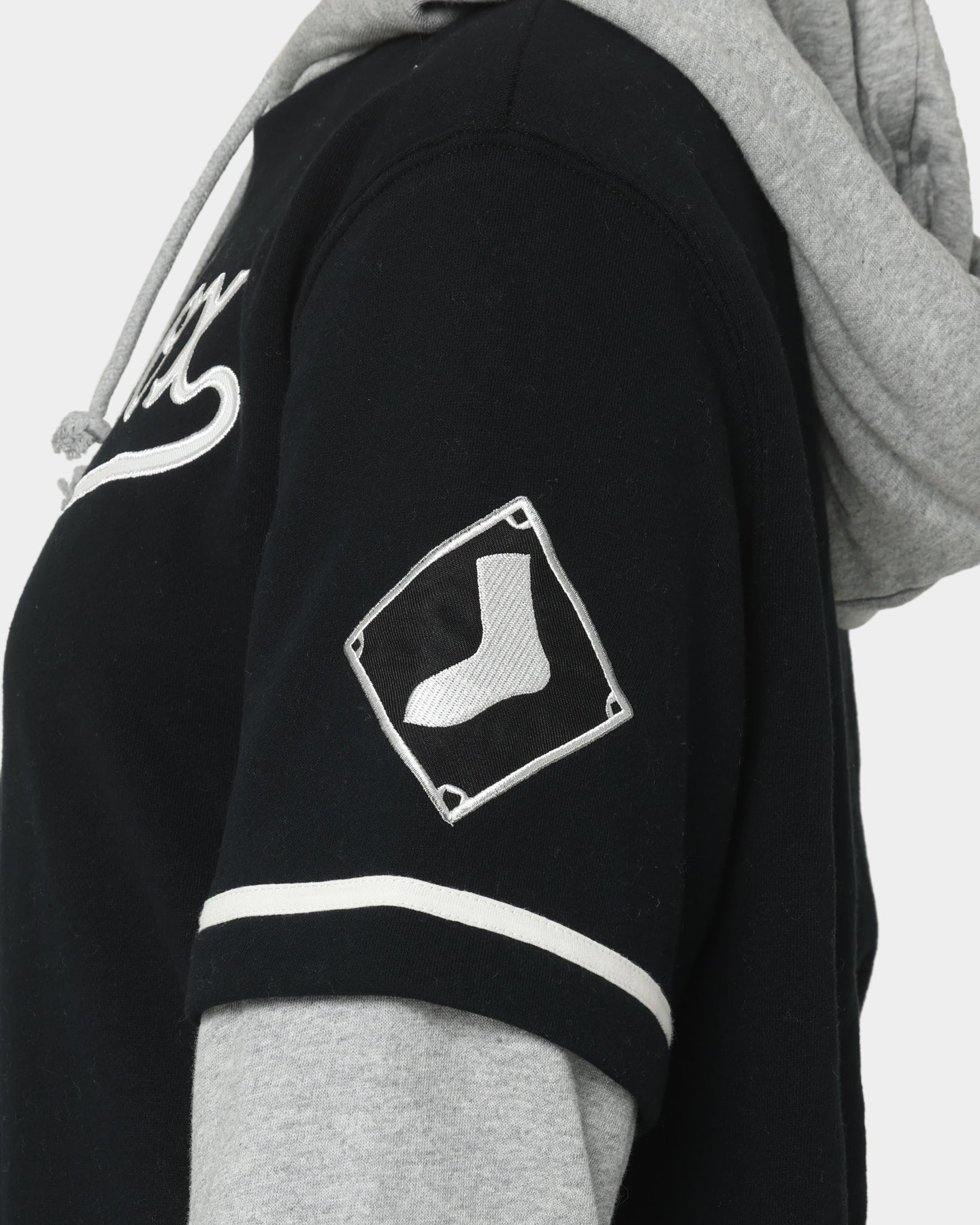 47 Brand Chicago White Sox Shortstop Hoodie - Jet Black - Men's Baseball Fan Apparel for Game Day & Casual Wear