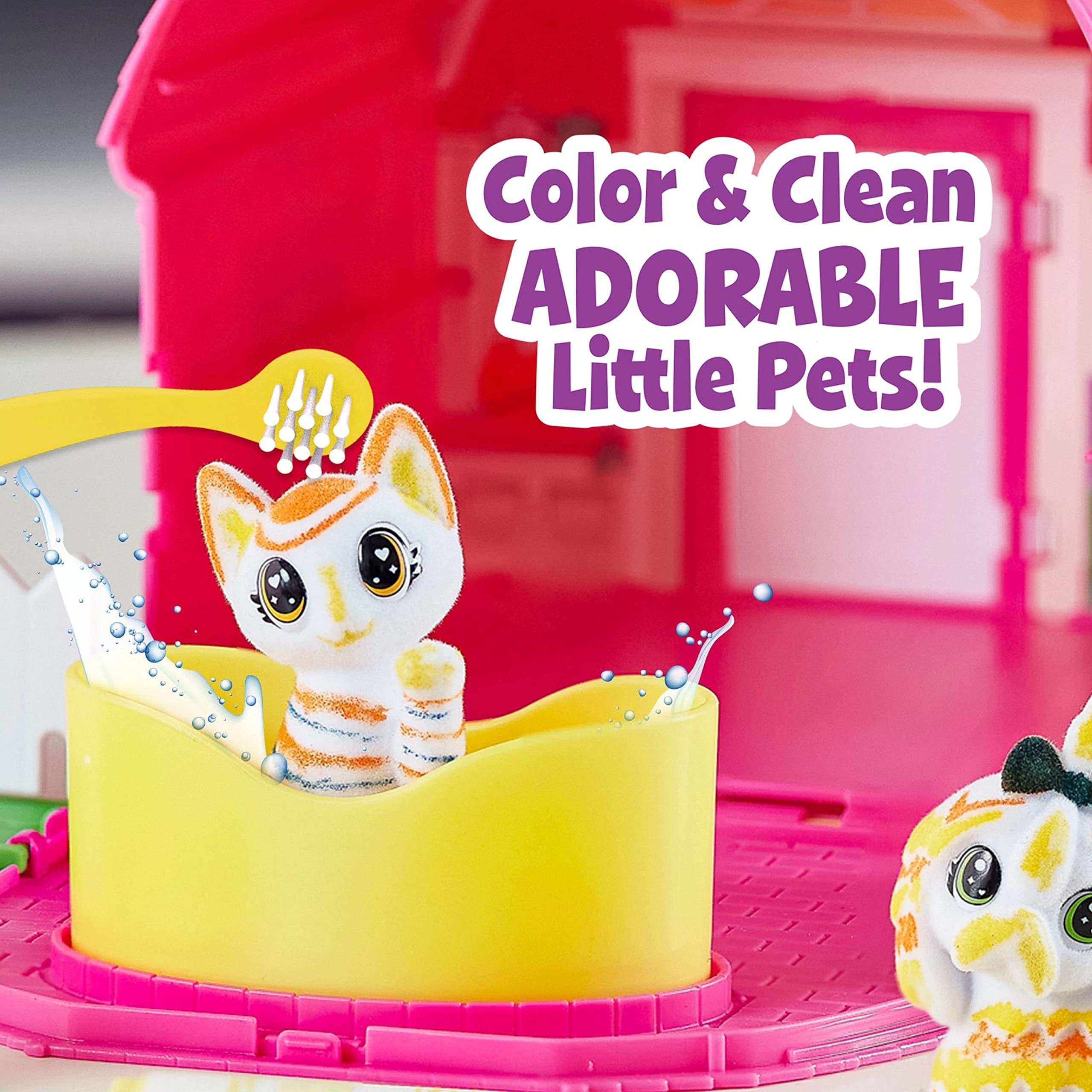 Crayola Scribble Scrubbie Pets Backyard Playset - Washable & Reusable Pet Toys for Kids Ages 3+, Fun Creative Play Set for Boys & Girls - Perfect Gift for Birthday, Christmas & Indoor/Outdoor Playtime