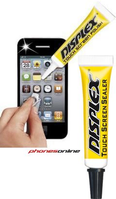 Displex Touchscreen Display Screen Sealer - Repair Kit for Scratches & Cracks on Phones, Tablets, Laptops - Perfect for Home, Office & Travel Use