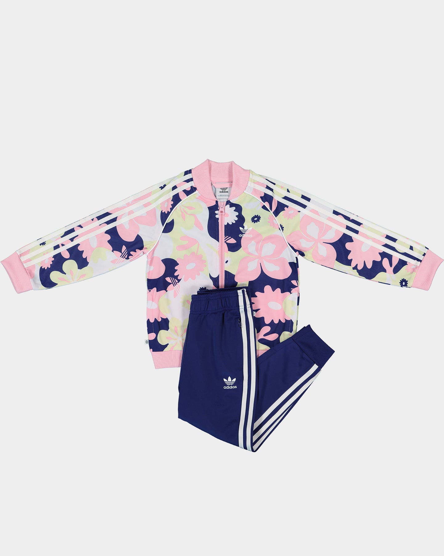 Adidas Kids' SST Track Suit Set - Multi-Color Athletic Outfit for Boys & Girls - Perfect for Running, School & Casual Wear