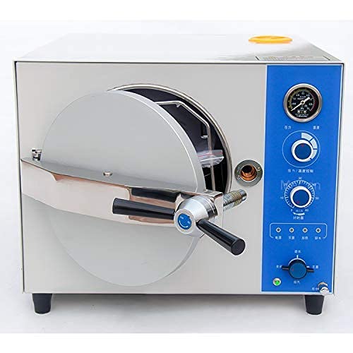 Superdental 20L Tabletop Steam Sterilizer Autoclave - Portable Dental Equipment for Clinics, Hospitals & Tattoo Studios - Fast Sterilization for Instruments, Tools & Medical Devices