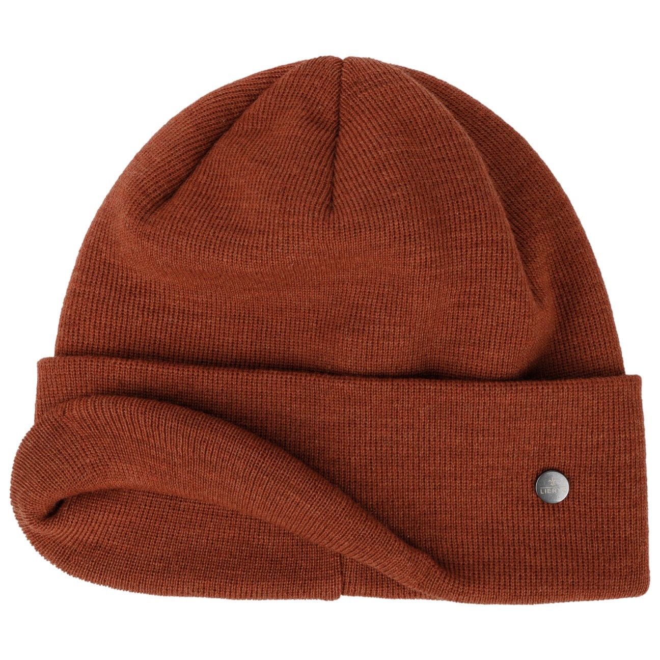 Lierys Premium Merino Wool Knit Beanie with Foldable Cuff - Warm Winter Hat for Men & Women - Perfect for Skiing, Hiking, and Outdoor Activities