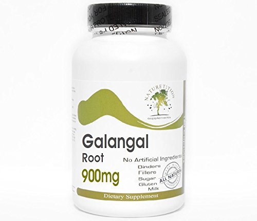 Premium Galangal Root Supplement 900mg - 180 Vegan Capsules | No Additives, Non-GMO | Naturetition Herbal Support for Digestion & Immunity | Perfect for Cooking, Tea & Wellness Routines