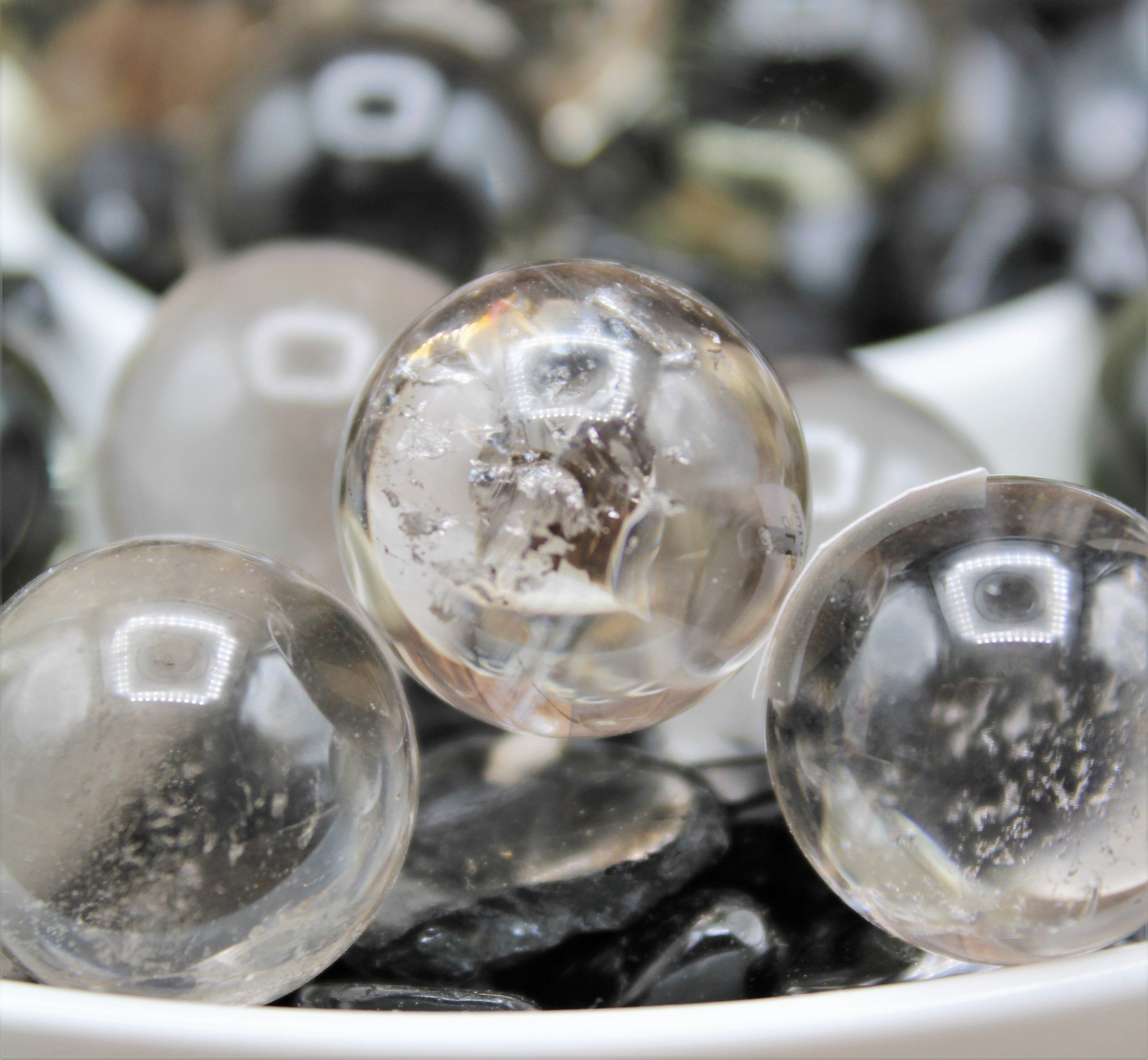 17mm Natural Citrine Sphere - Healing Crystal for Meditation, Reiki, Chakra Balancing & Home Decor | Positive Energy Stone for Spiritual Growth & Stress Relief