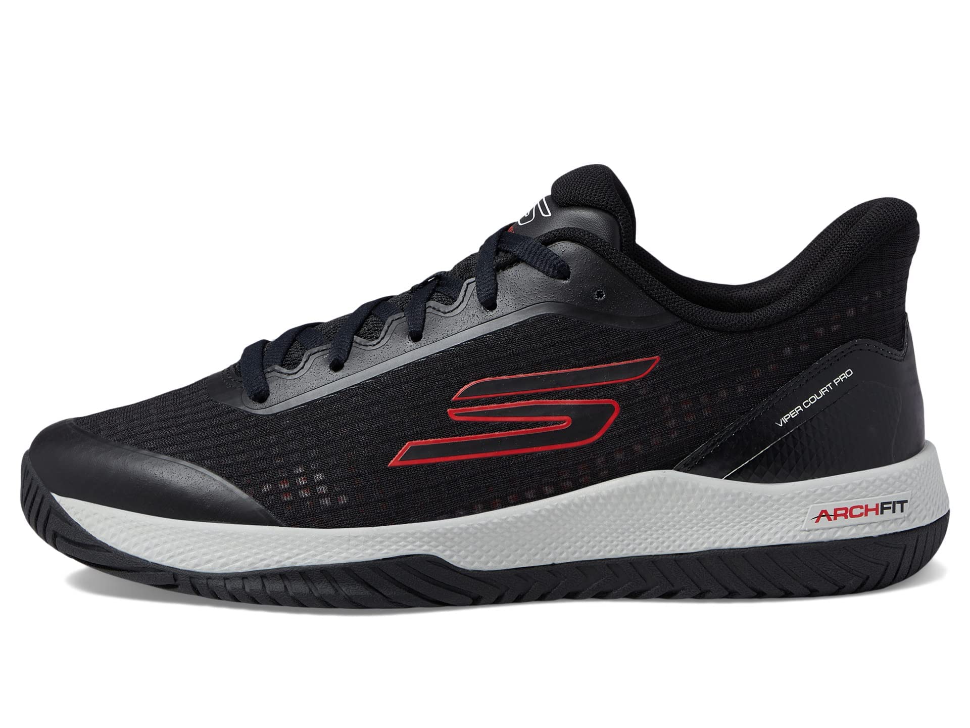 Skechers Men's Go Train Arch Fit Viper Court Pro-Pickleball Sneakers - Lightweight Support & Cushioning for Pickleball, Tennis & Court Sports