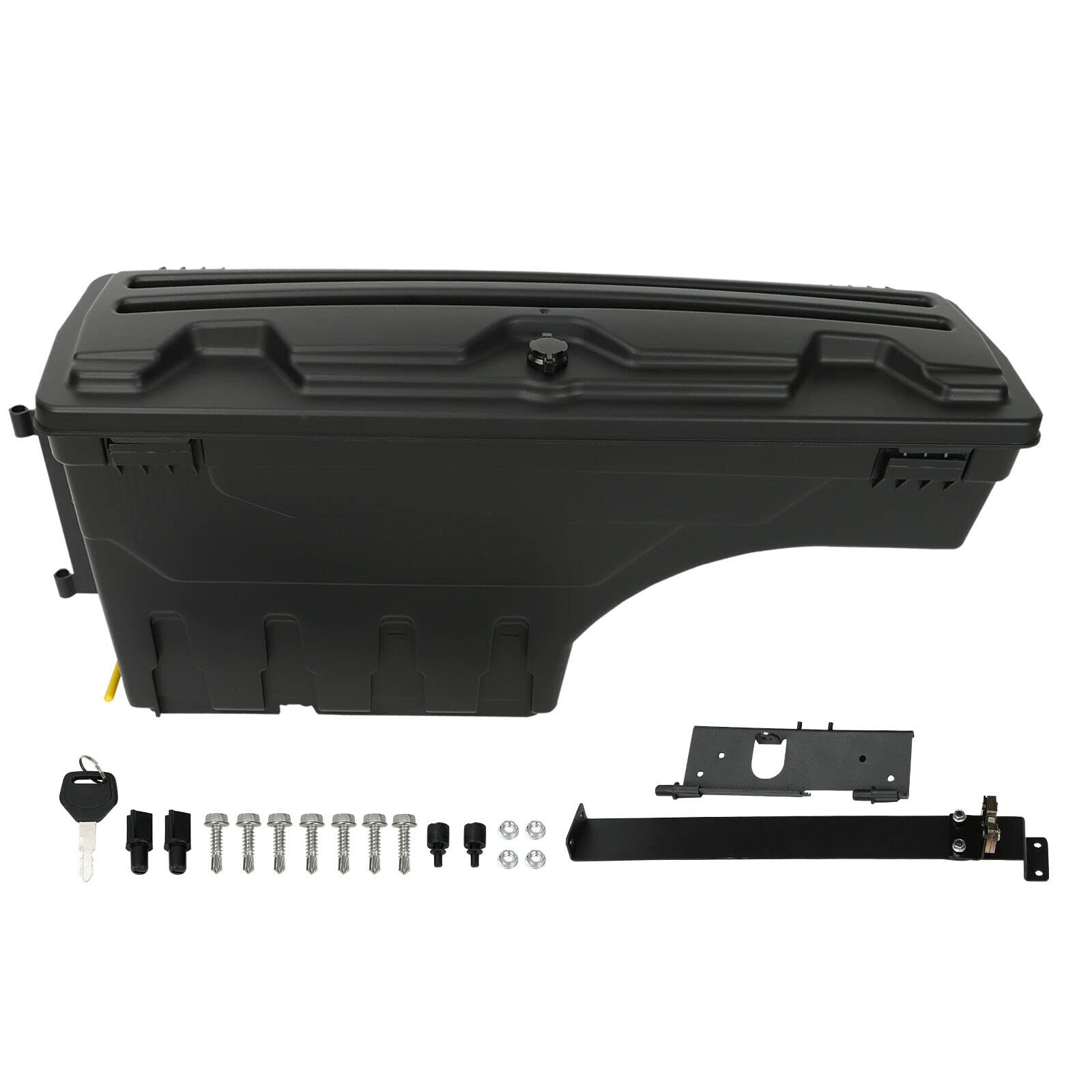 Lockable SC500D Truck Bed Tool Box - Left Side Wheel Well Storage Case for 2004-2015 Nissan Titan | Durable Vehicle Tool Organizer for Construction, Camping & Road Trips