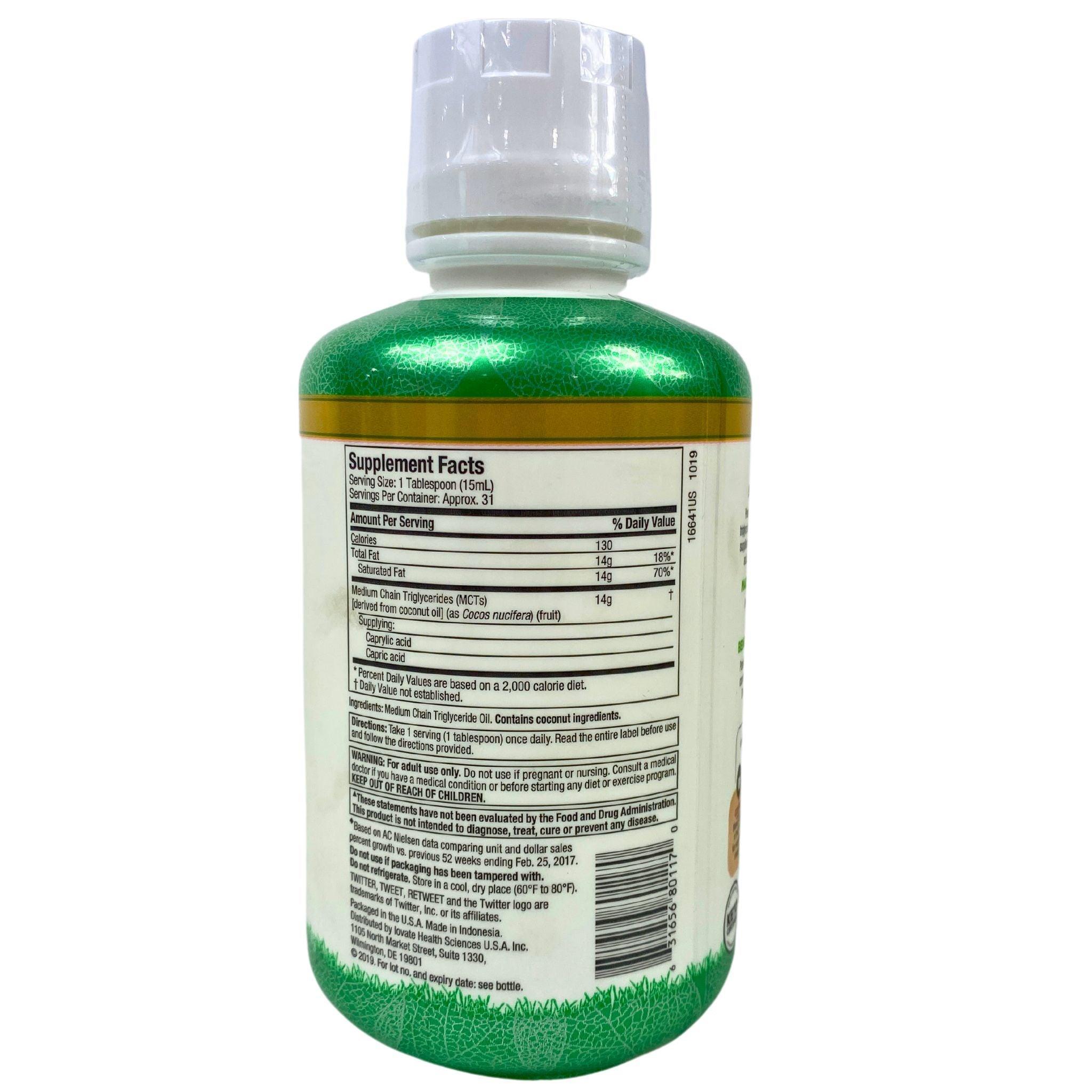 Purely Inspired 100% Pure MCT Oil - 16oz Bottle (Pack of 30) | 31 Servings per Bottle | Keto & Paleo Diet Friendly | Supports Energy & Weight Management | Perfect for Coffee, Smoothies & Cooking