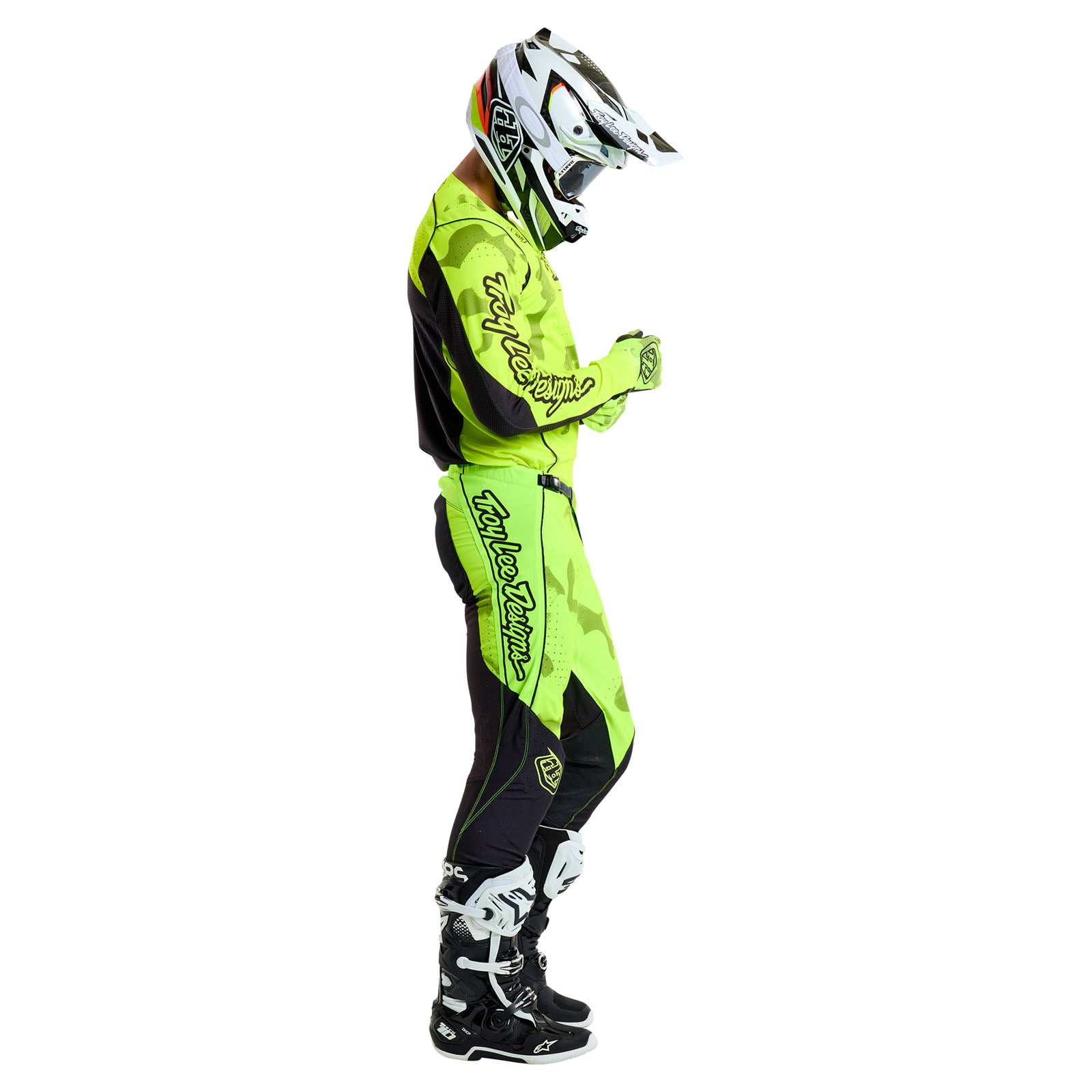 SE Pro Performance Jersey - Flo Yellow - Lightweight & Breathable for Running, Cycling & Outdoor Sports