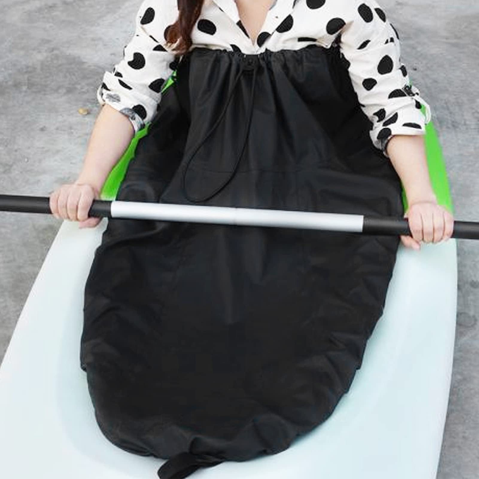 **Cocoarm Universal Adjustable Waterproof Kayak Spray Skirt - Nylon Kayaking Skirt for Canoeing & Whitewater Rafting - Perfect for Kayak Accessories & Water Sports Gear**    *(Use Case: Ideal for kayaking, canoeing, whitewater rafting, and outdoor water adventures to keep you dry and secure in rough conditions.)*