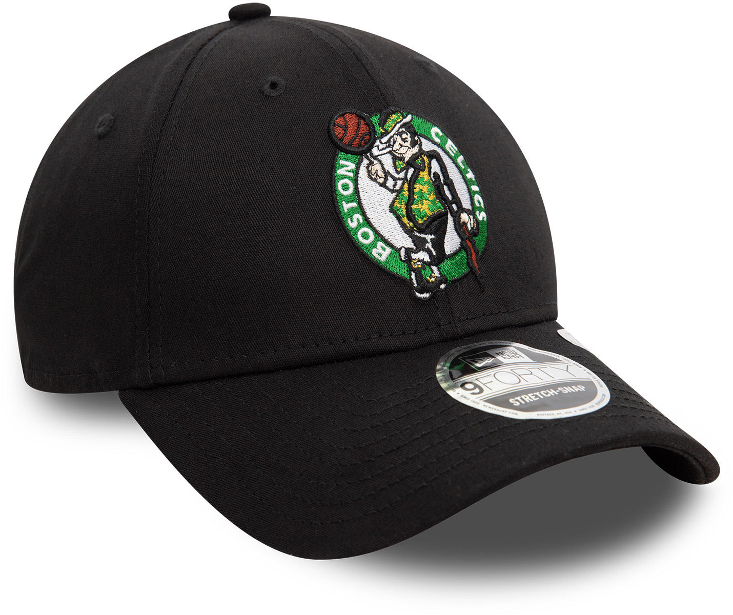 Boston Celtics New Era 9Forty Stretch Snapback NBA Team Hat - Official Licensed Basketball Cap for Men & Women - Perfect for Games, Sports & Casual Wear