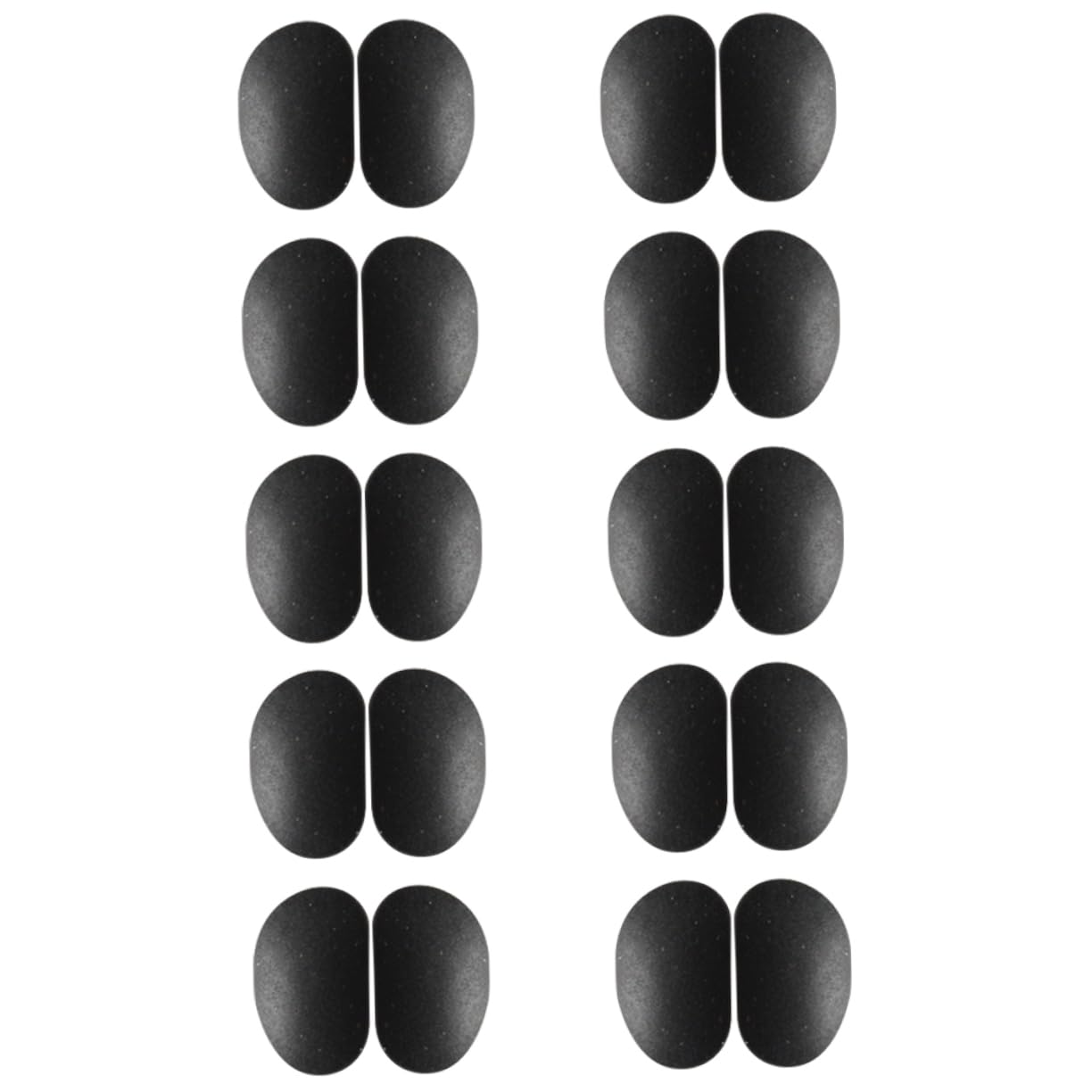 10 Pairs Silicone Nose Pads for Glasses - Soft Replacement Nose Cushions for Eyeglass Frames - Comfortable Eyewear Accessories for All-Day Wear (Perfect for Reading, Working & Daily Use)