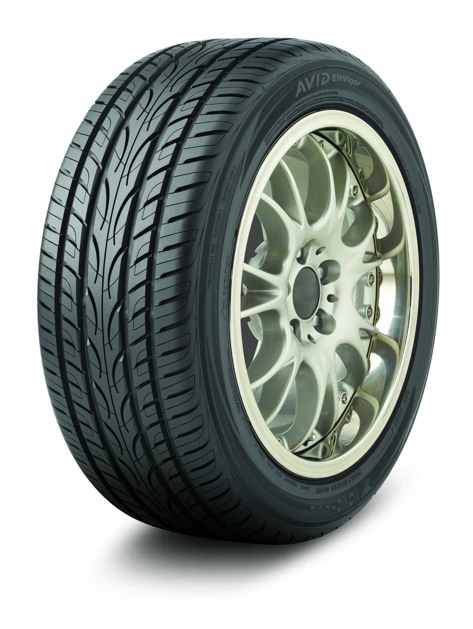 Yokohama Avid Envigor All-Season Radial Tire 195/60R15 88H - High Performance Car Tires for Sedans, Coupes & Compact Vehicles - Excellent Wet/Dry Traction & All-Weather Durability - Perfect for Daily Commuting, Highway Driving, City Roads & Winter Conditions - Great for Honda Civic, Toyota Corolla & Mazda3
