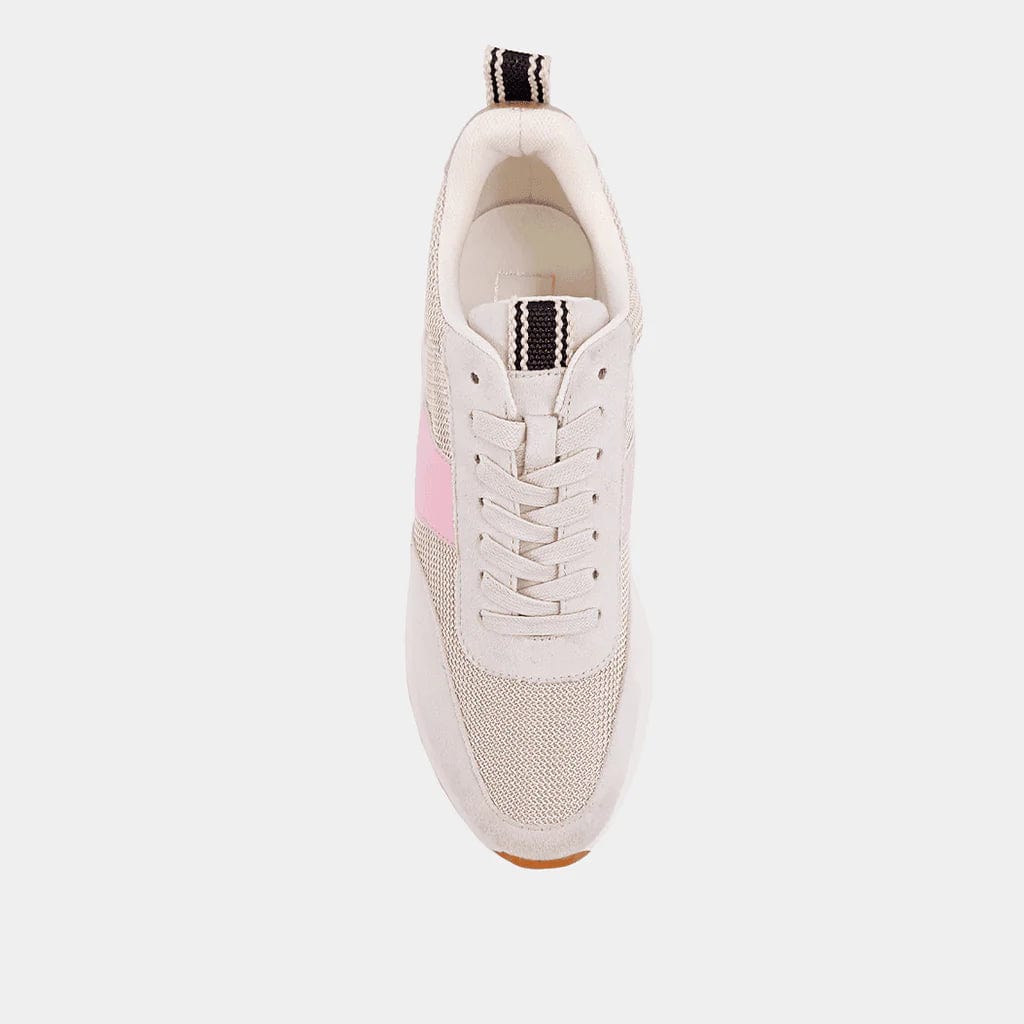 Pink Serafina Sneakers for Women - Comfortable Casual Walking Shoes - Trendy Fashion Sneakers for Running, Gym, and Everyday Wear