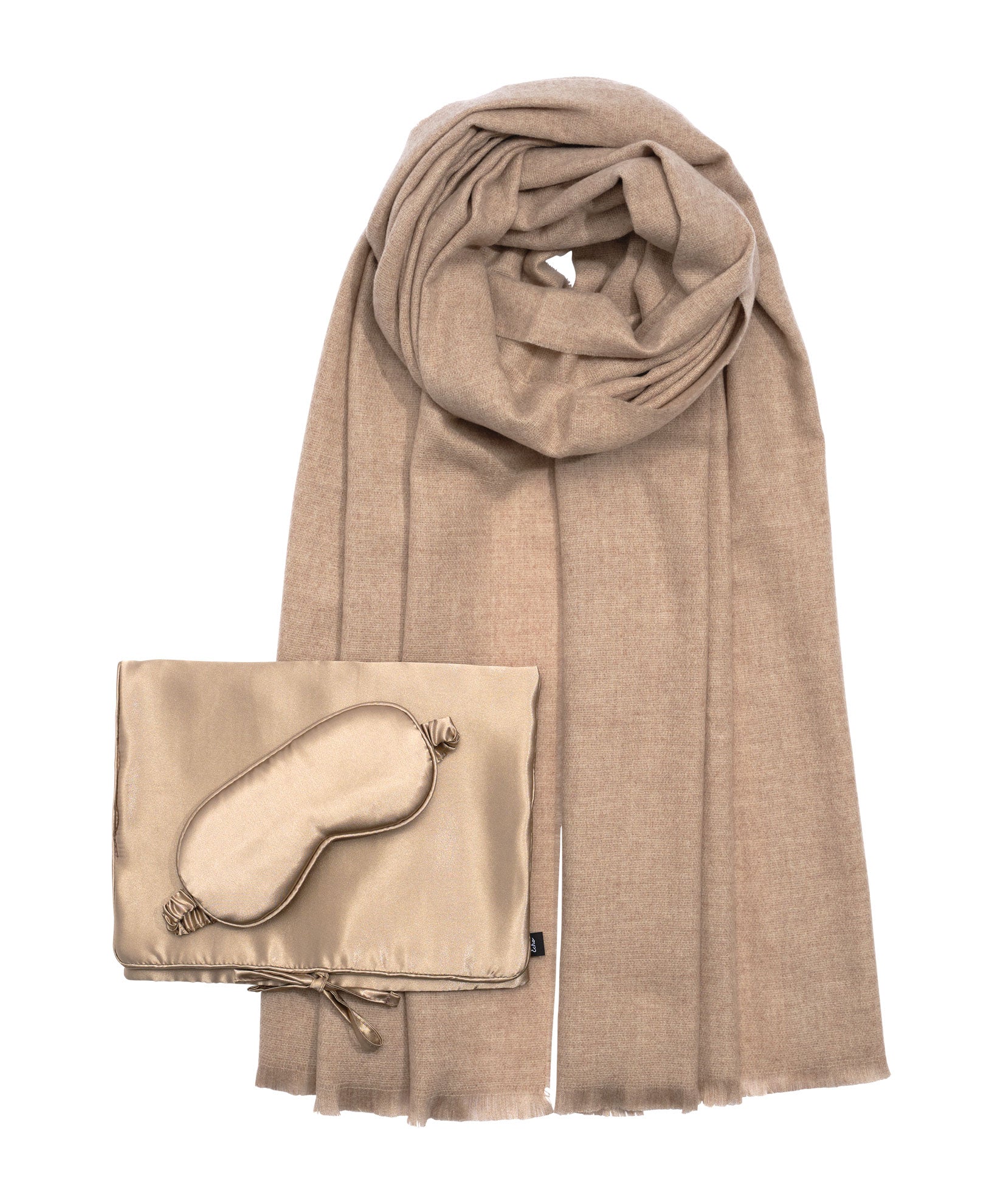 Premium Travel Wrap Set - Soft & Cozy Blanket Scarf for Airplane, Camping & Home Use - Perfect for Women & Men