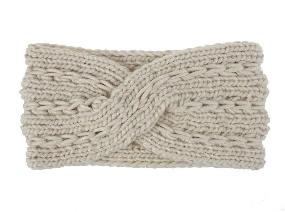 Warm Acrylic Thick Wool Knitted Headband for Women - Winter Fashion Hair Accessories - Perfect for Outdoor Activities & Cold Weather